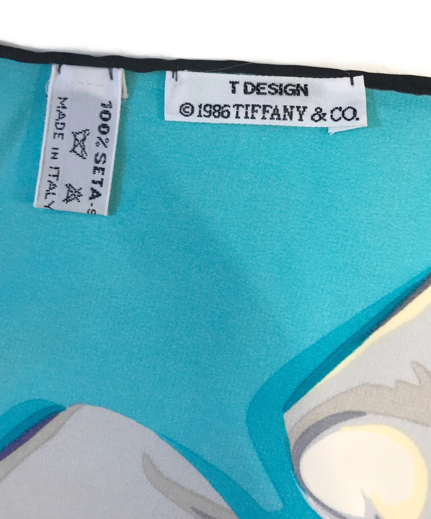 中古・古着通販】TIFFANY & Co. (ティファニー) スカーフ ブルー
