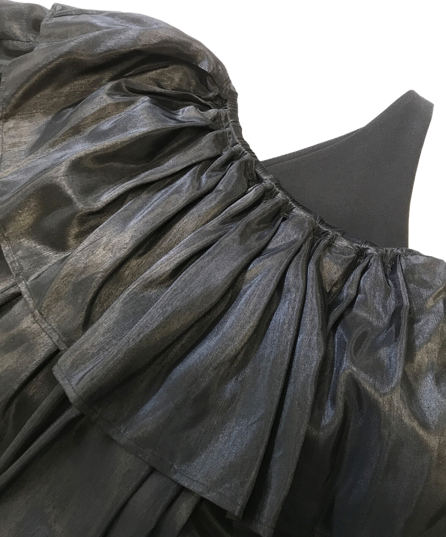 中古・古着通販】Ameri (アメリ) LUSTER TIERED LAYERED DRESS 