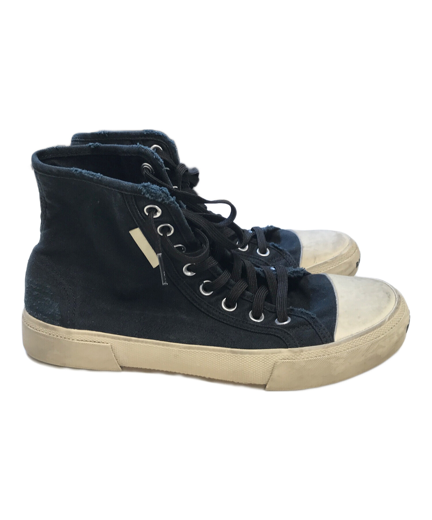 中古・古着通販】BALENCIAGA (バレンシアガ) 加工ハイカットスニーカー