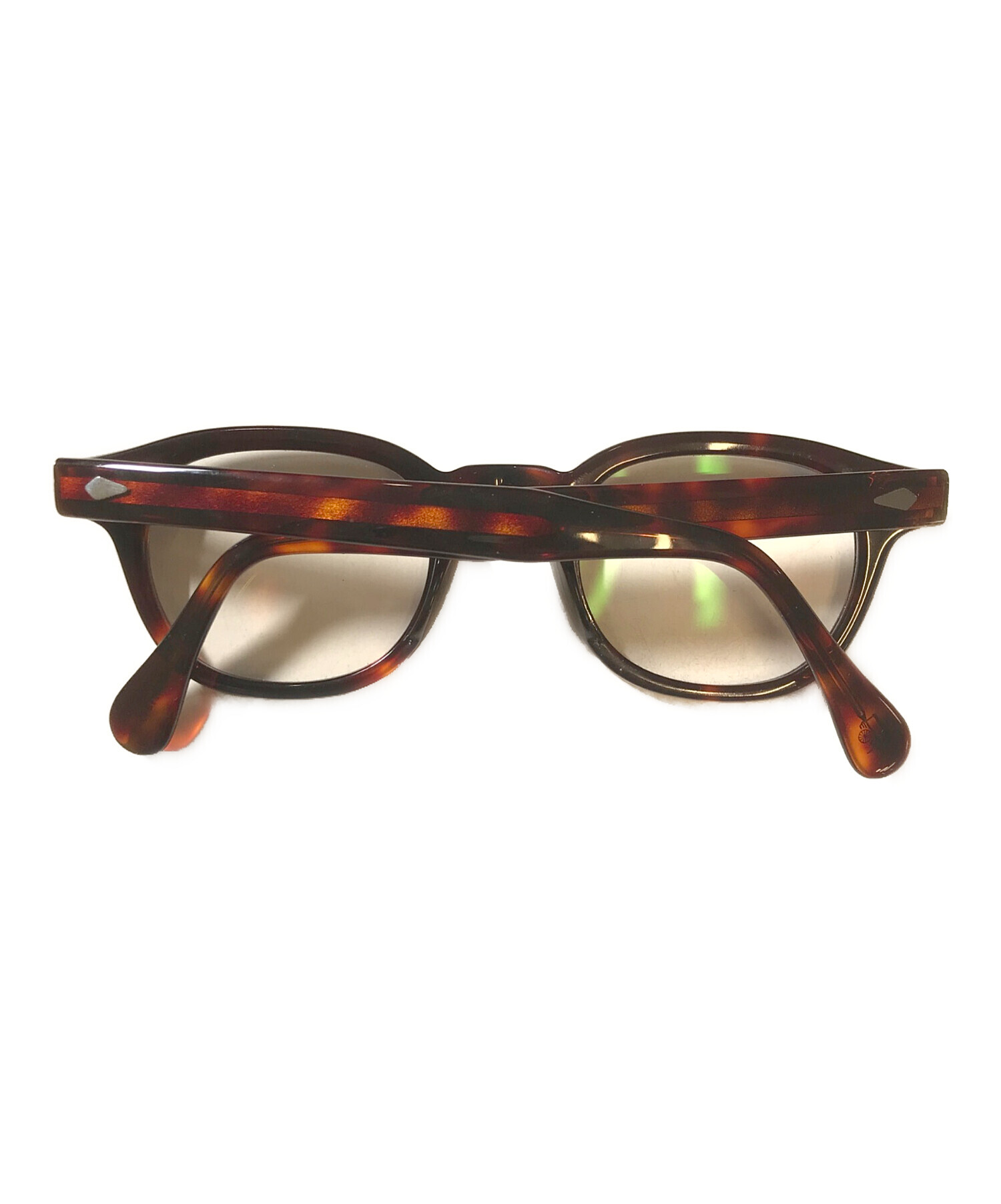 MOSCOT モスコット サングラス - 茶 【古着】【中古】 中古・古着通販】MOSCOT (モスコット) 眼鏡 サイズ:46□24-145