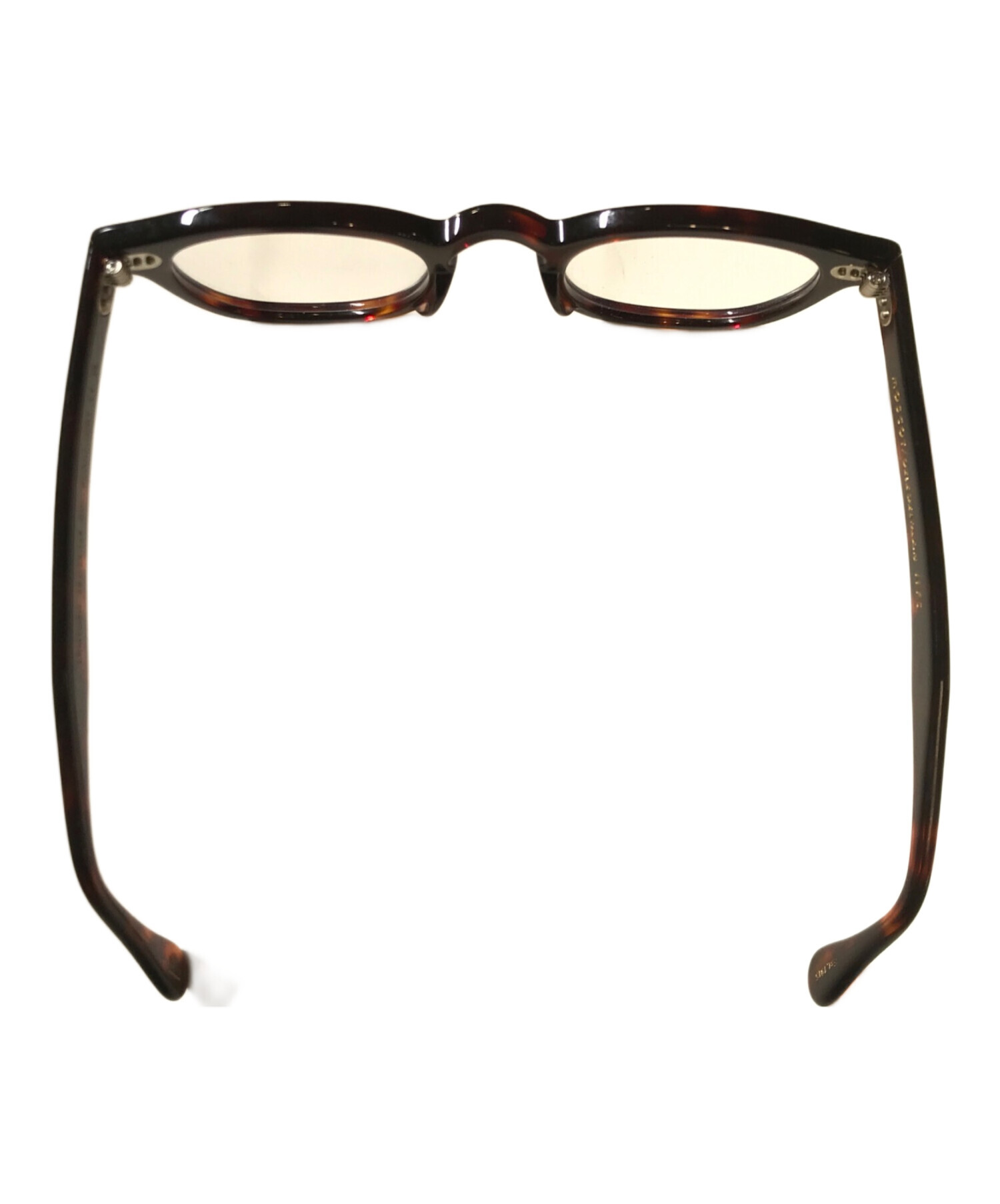 MOSCOT モスコット メガネ - 黒xクリア 【古着】【中古】 中古・古着通販】MOSCOT (モスコット) 眼鏡 サイズ:46□24-145