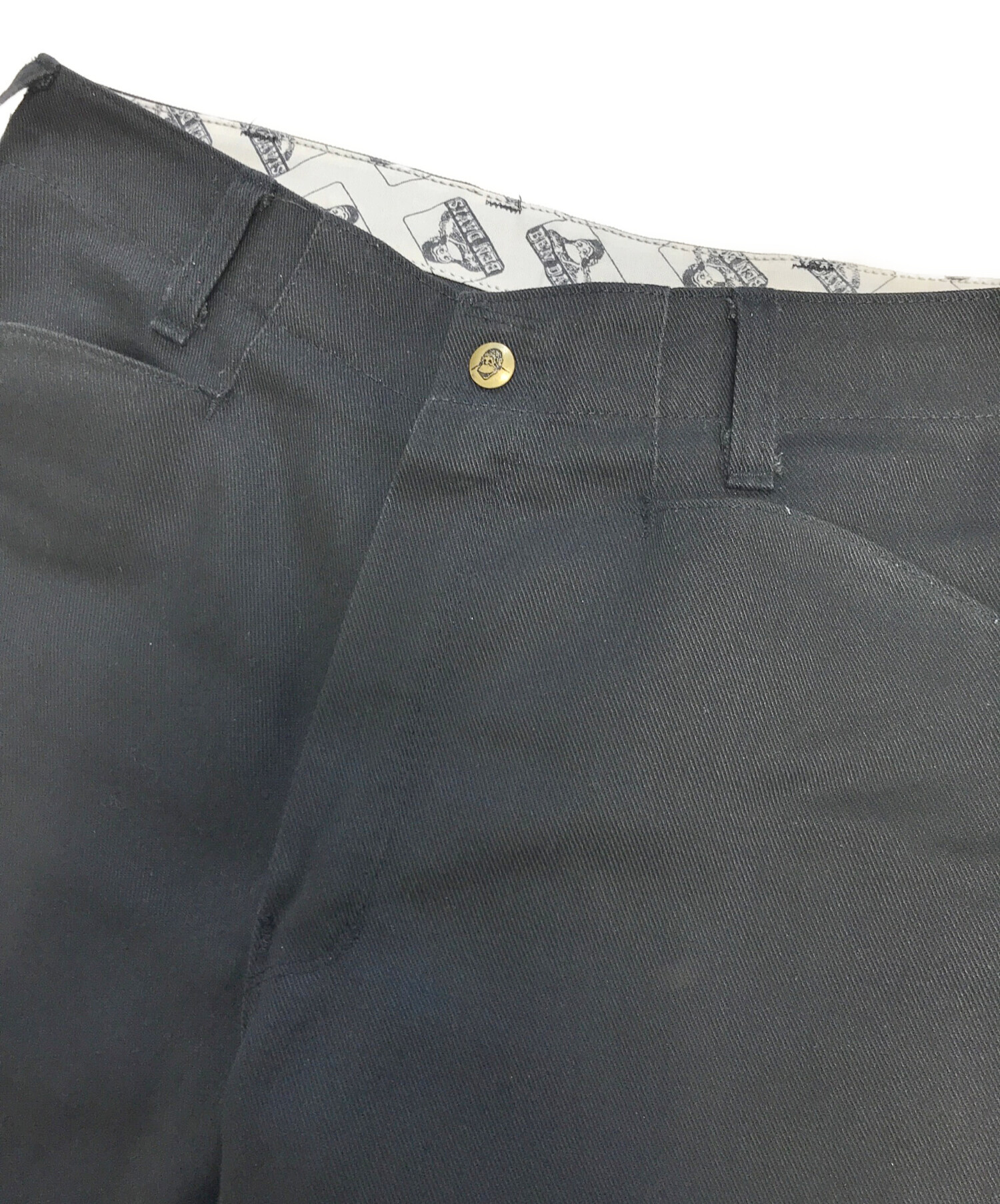 中古・古着通販】BEN DAVIS (ベンデイビス) フリスコパンツ ブラック