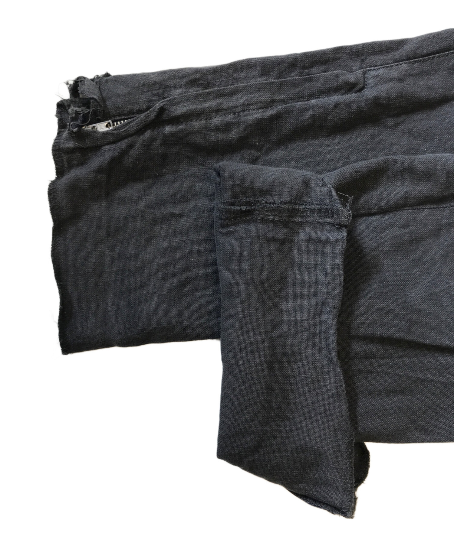 Nicolo Ceschi Berrini ブラック スラックス パンツ 中古・古着通販】NICOLO' CESCHI BERRINI (ニコロ・チェスキ・ベリーニ