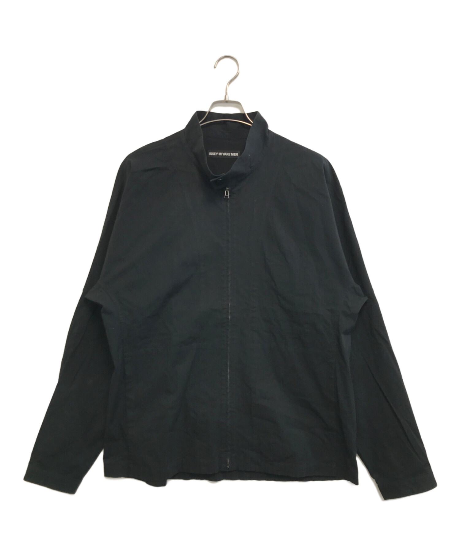 ISSEY MIYAKE MEN スタンドカラージャケット 中古・古着通販】ISSEY MIYAKE MEN (イッセイミヤケメン) スタンド