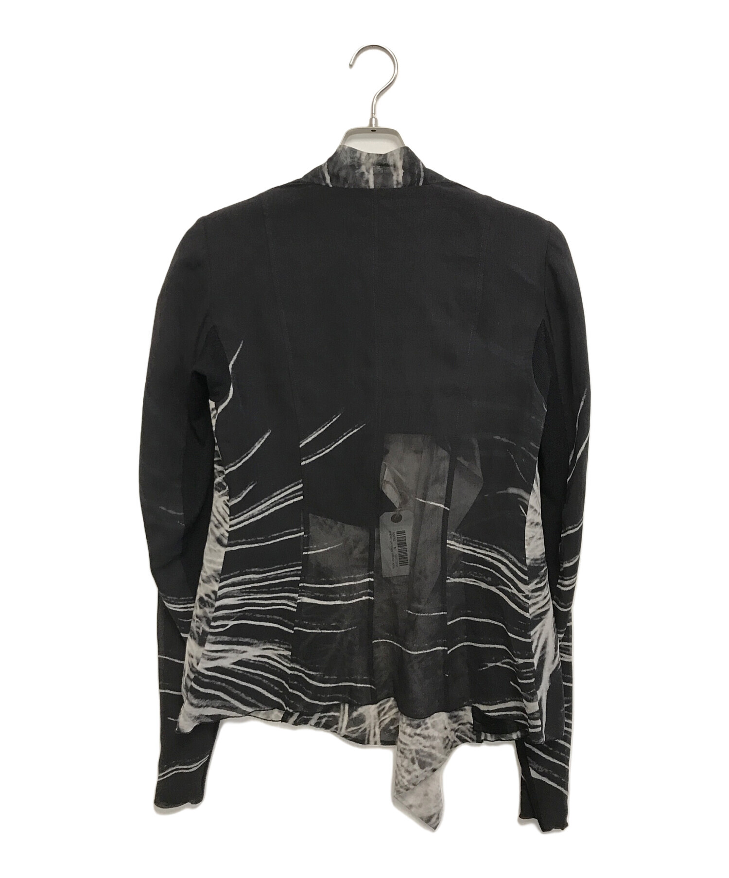中古・古着通販】RICK OWENS (リックオウエンス) 総柄変形ジャケット 中古・古着通販】RICK OWENS (リックオウエンス) 総柄変形ジャケット