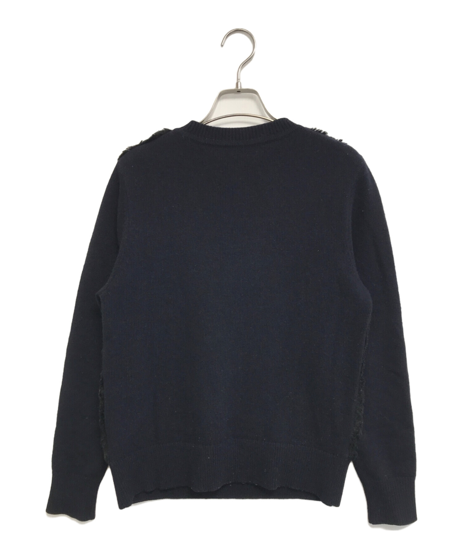 中古・古着通販】DRIES VAN NOTEN (ドリスヴァンノッテン) 切替ニット 