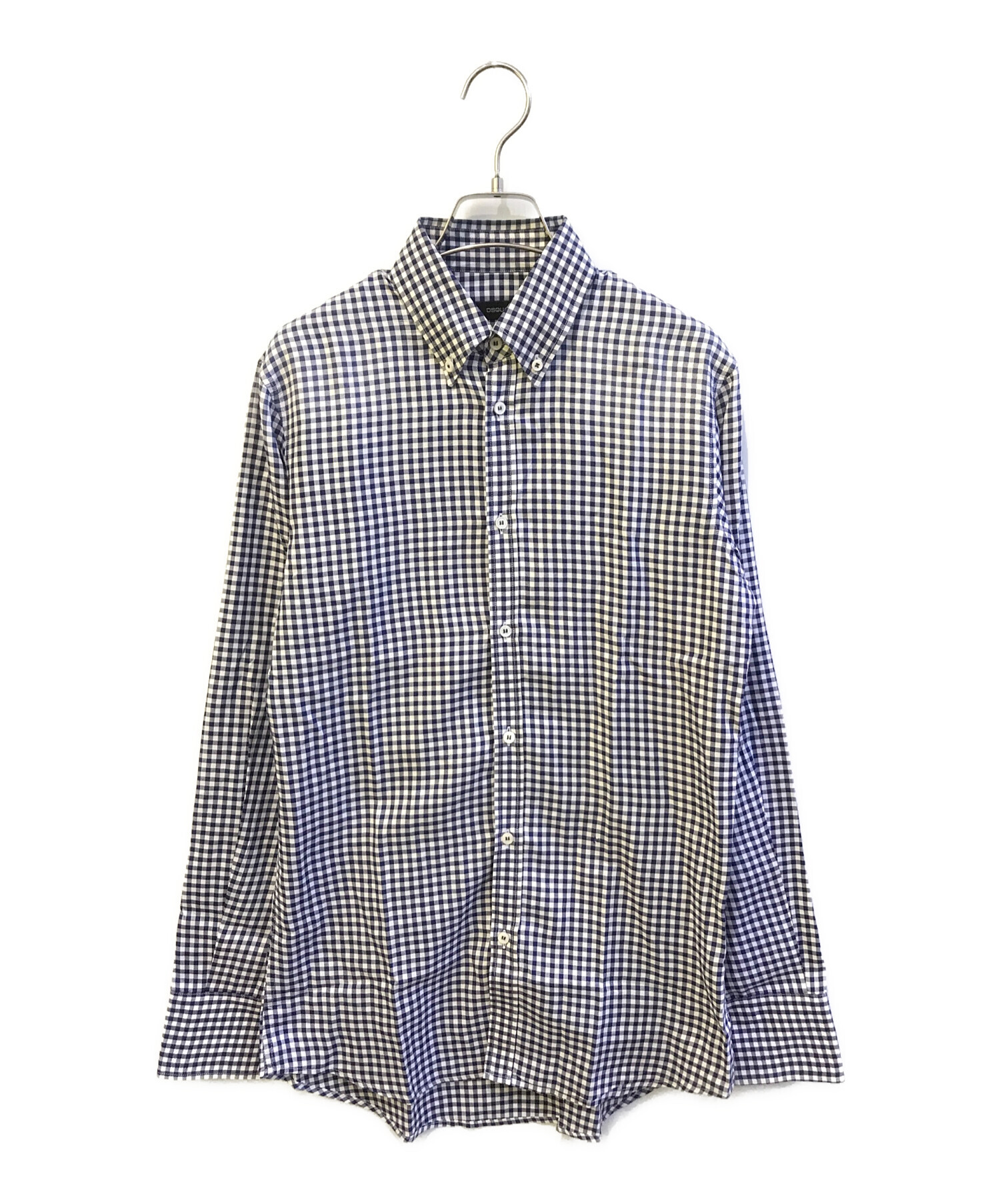 中古・古着通販】DSQUARED2 (ディースクエアード) チェックBDシャツ