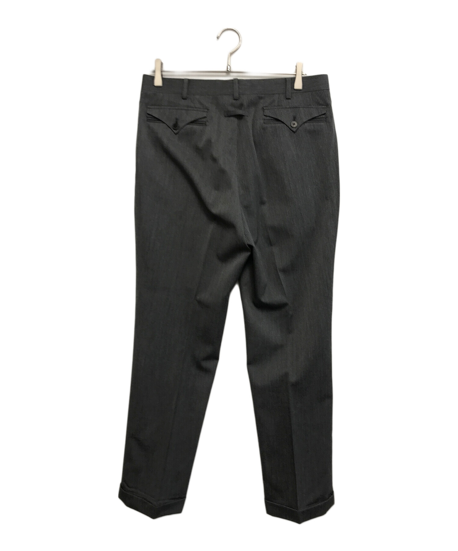 Jean Paul GAULTIER HOMME スラックス XL グレー 【古着】【中古】【送料無料】 中古・古着通販】Jean Paul Gaultier homme (ジャンポールゴルチェオム