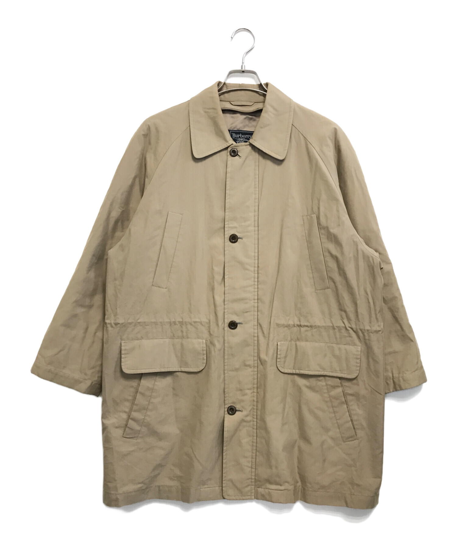 中古・古着通販】BURBERRY (バーバリー) コート ベージュ サイズ:表記 