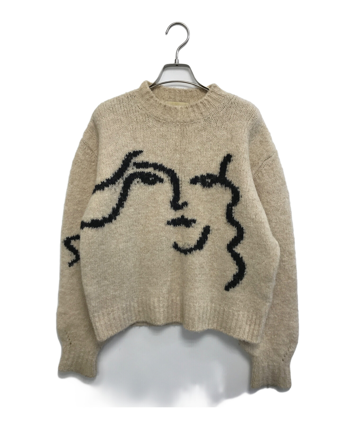 中古・古着通販】PALOMA WOOL (パロマウール) 顔モチーフニット
