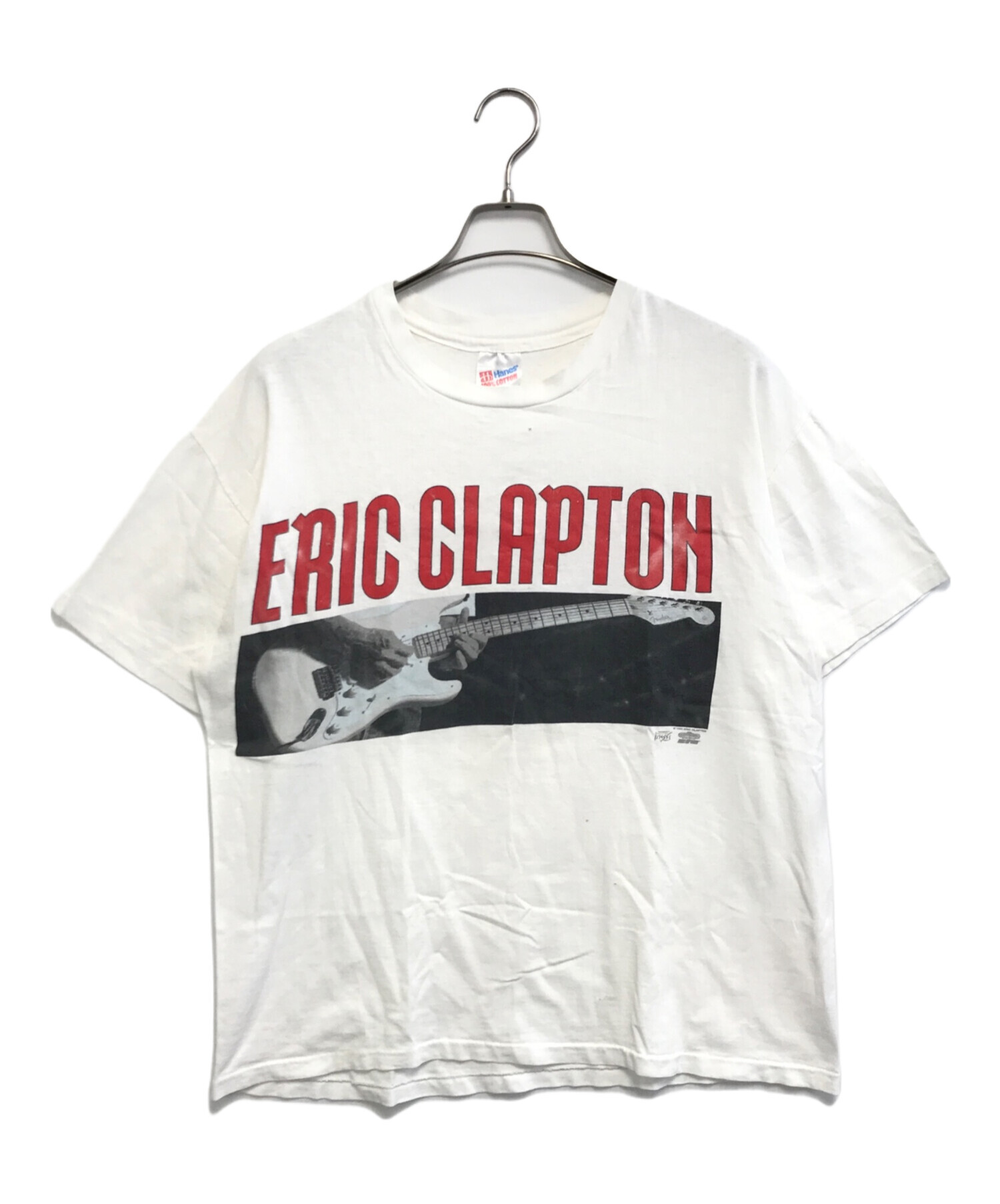 希少 90s ERIC CLAPTON 当時物 ヴィンテージ Tシャツ USA製 中古・古着通販】アーティストTシャツ (アーティストTシャツ) 90s ERIC