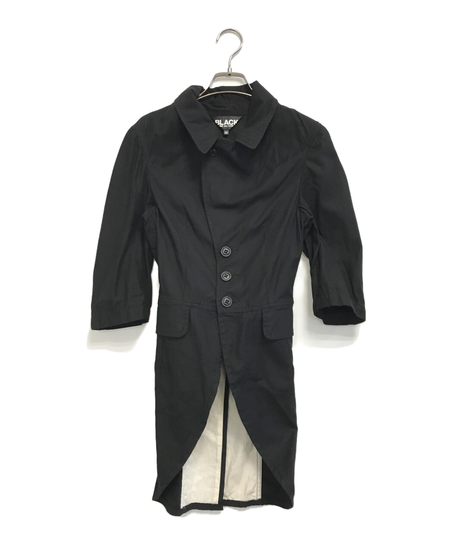 AD2013 コムデギャルソン カット変形デザイン ロング燕尾ジャケット 中古・古着通販】BLACK COMME des GARCONS (ブラックコムデギャルソン