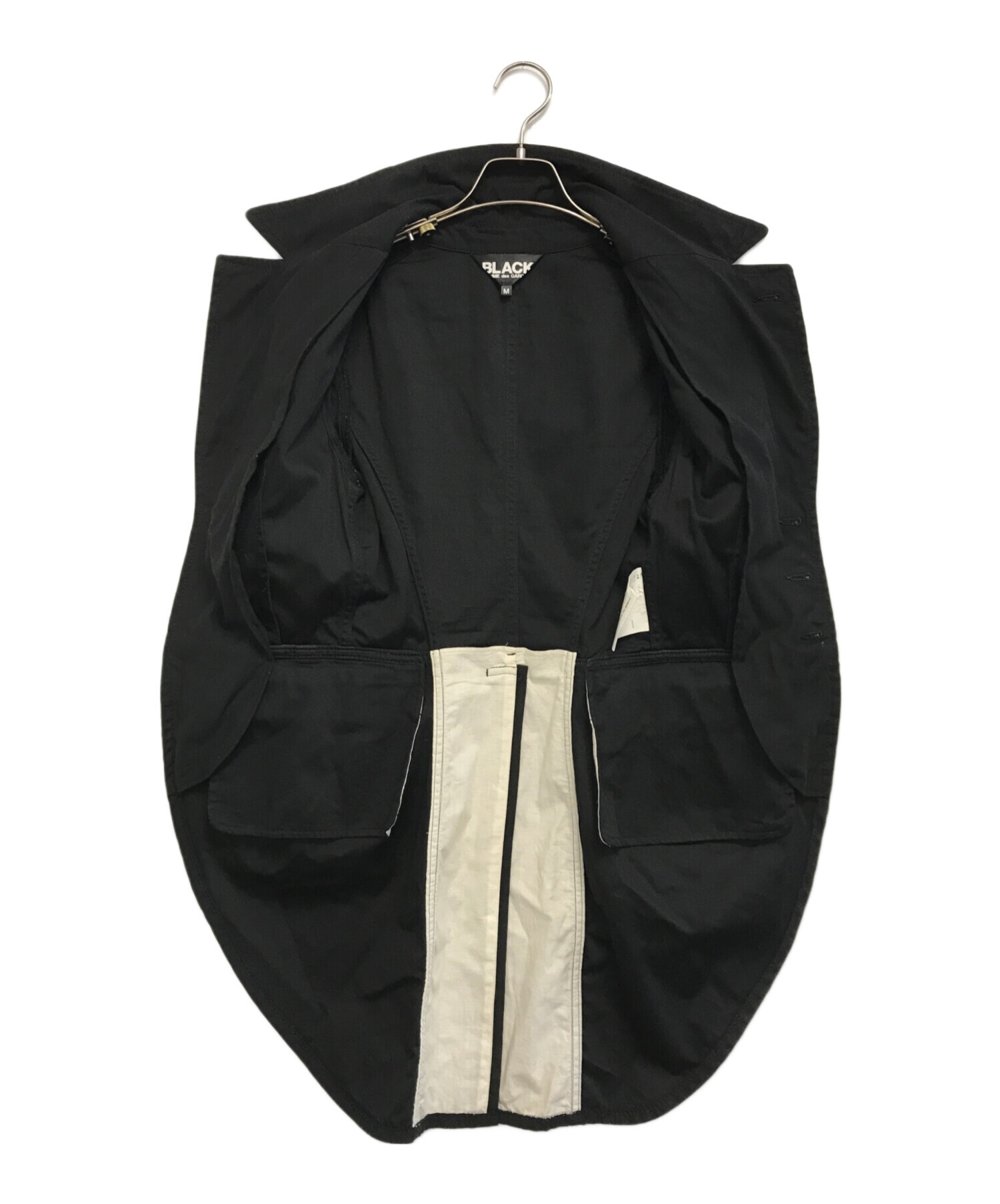COMME des GARCONS 【デカダンス期】 燕尾ジャケット 古着再構築 COMME des GARCONS(コムデギャルソン) 14SS swallowtail jacket 燕尾