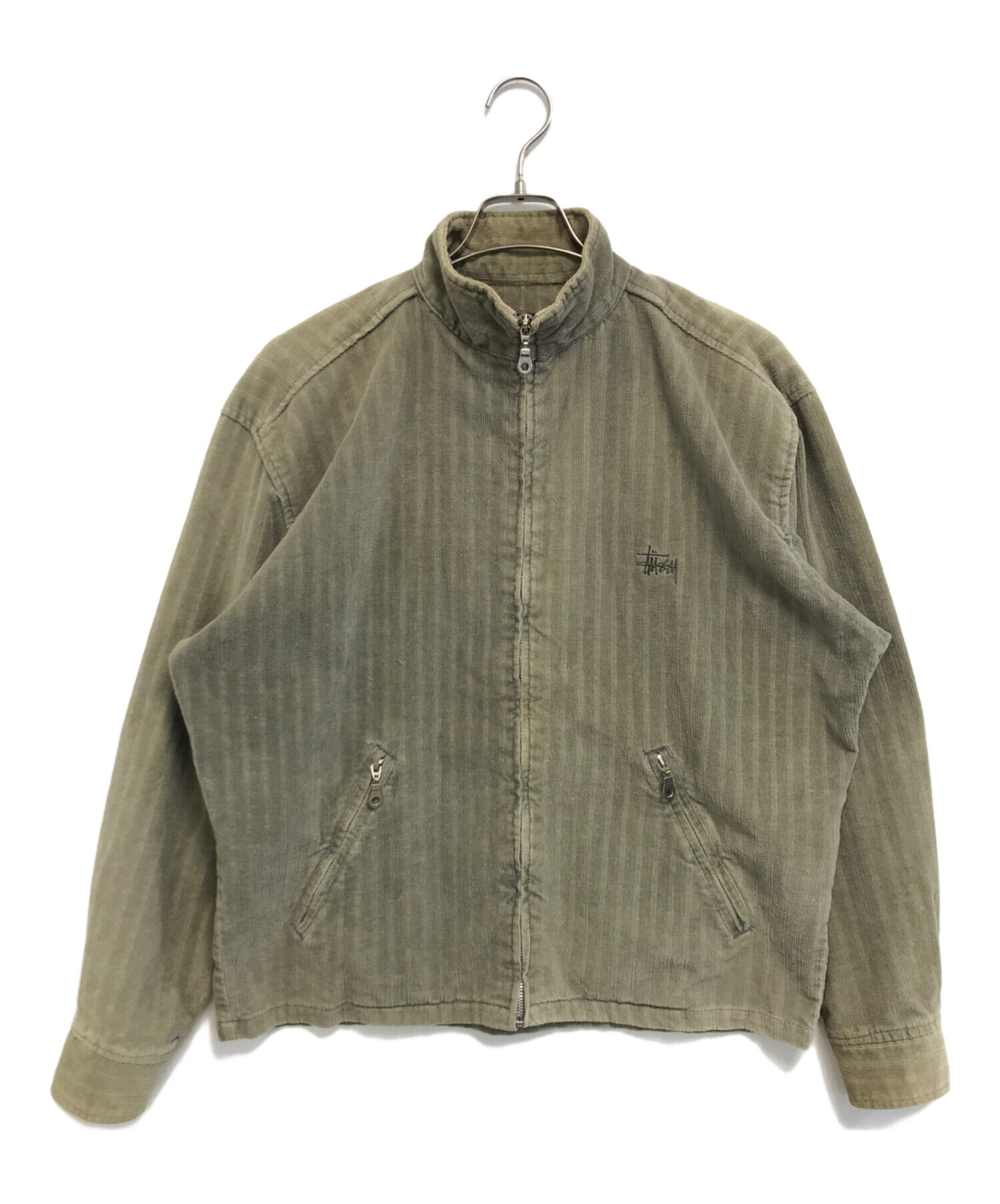 中古・古着通販】stussy (ステューシー) ジップアップジャケット 