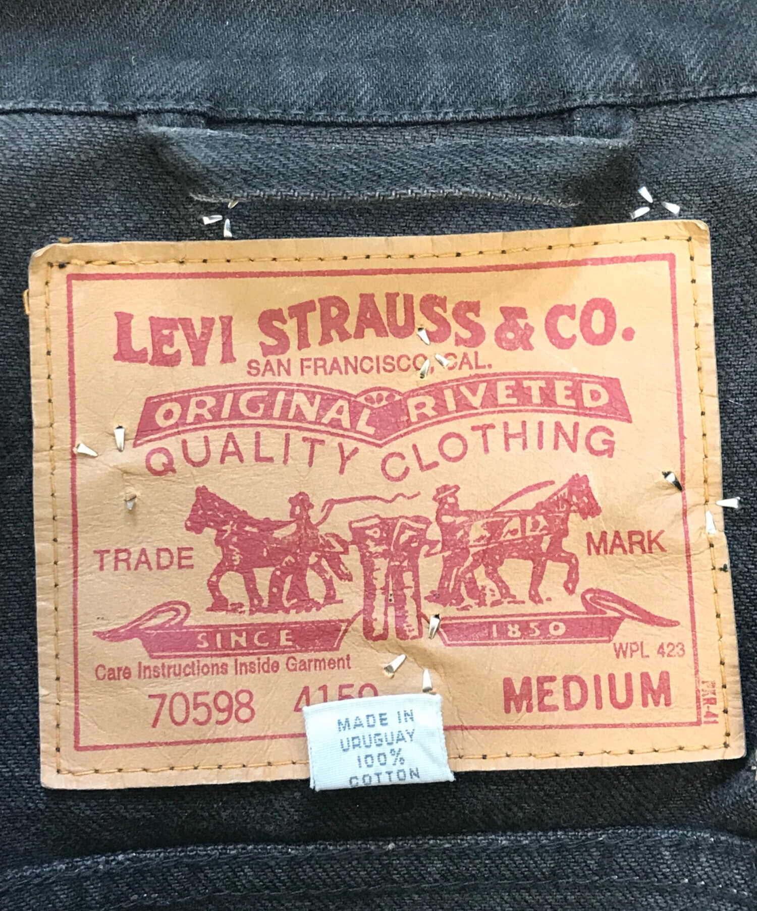 中古・古着通販】LEVI'S (リーバイス) スタッズリメイクデニム