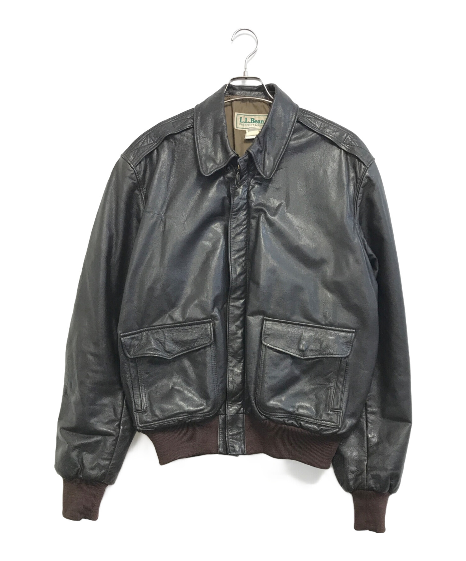 中古・古着通販】L.L.Bean (エルエルビーン) a-2 レザージャケット
