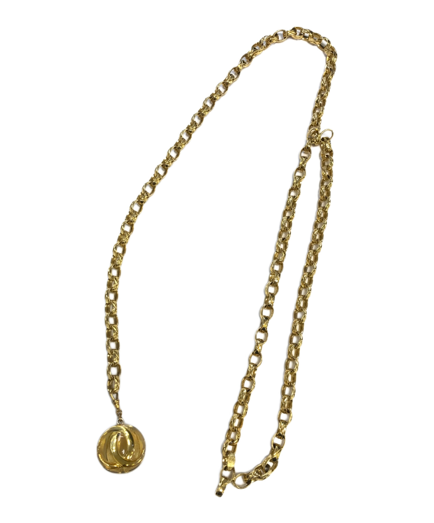 中古・古着通販】CHANEL (シャネル) ココマーク チェーンベルト サイズ