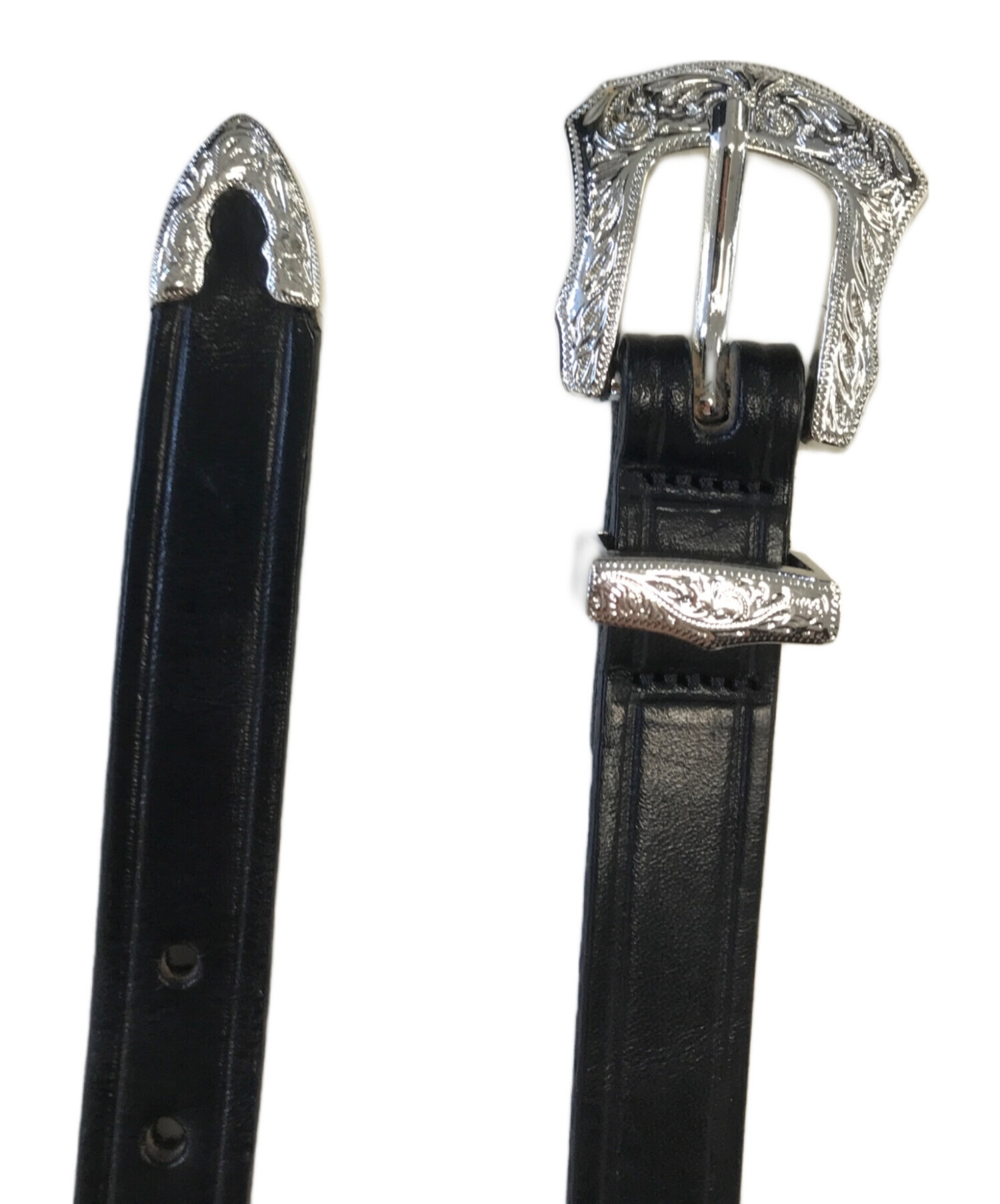 【加古川店】 中古 ベルト ブランド名:TORy ブラック サイズ：32 【134】 中古・古着通販】TORY LEATHER (トリーレザー) レザーベルト ブラウン