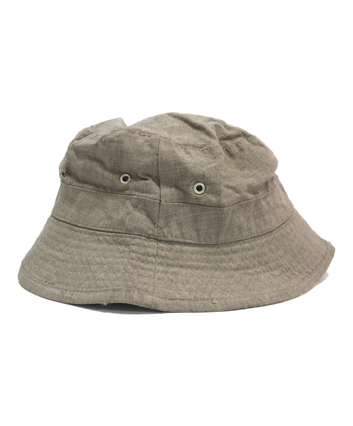 中古・古着通販】MOTSCH HERMES (モッチ エルメス) ハット ブラウン