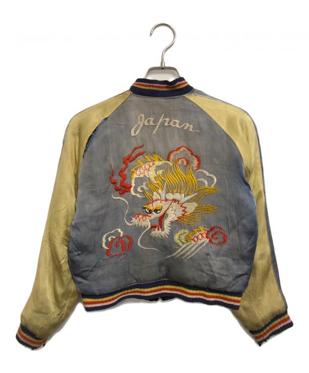 中古・古着通販】VINTAGE (ヴィンテージ) スカジャン ブルー サイズ