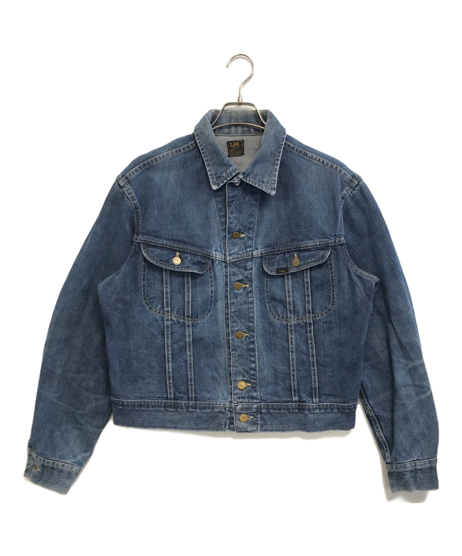 中古・古着通販】LEE (リー) 101-Jデニムジャケット インディゴ サイズ