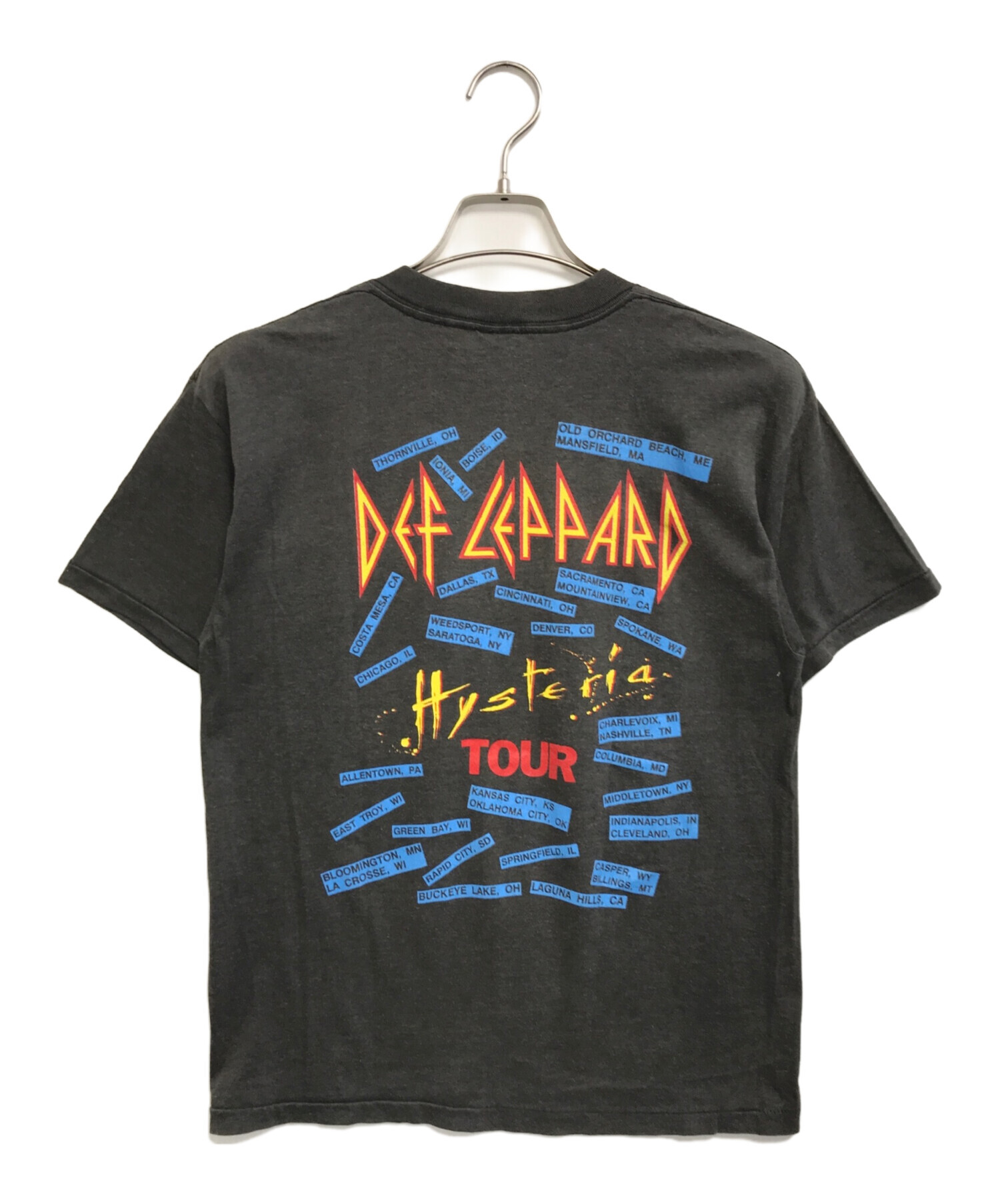 Def Leppard BandT-shirt　デフレパード　バンドTシャツ Def Leppard】ロックTシャツ メンズ バンドTシャツ メンズ Def Leppard