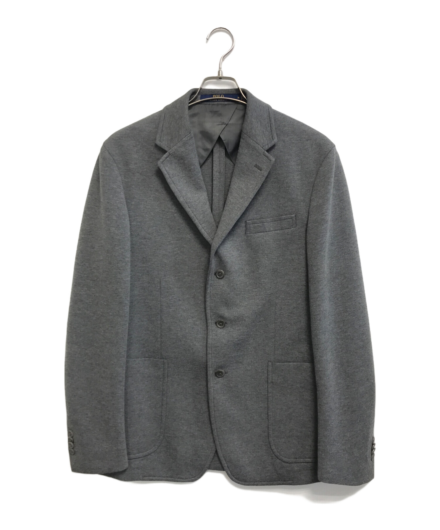 POLO RALPH LAUREN グレー ブレザー 4号 中古・古着通販】POLO RALPH LAUREN (ポロ・ラルフローレン