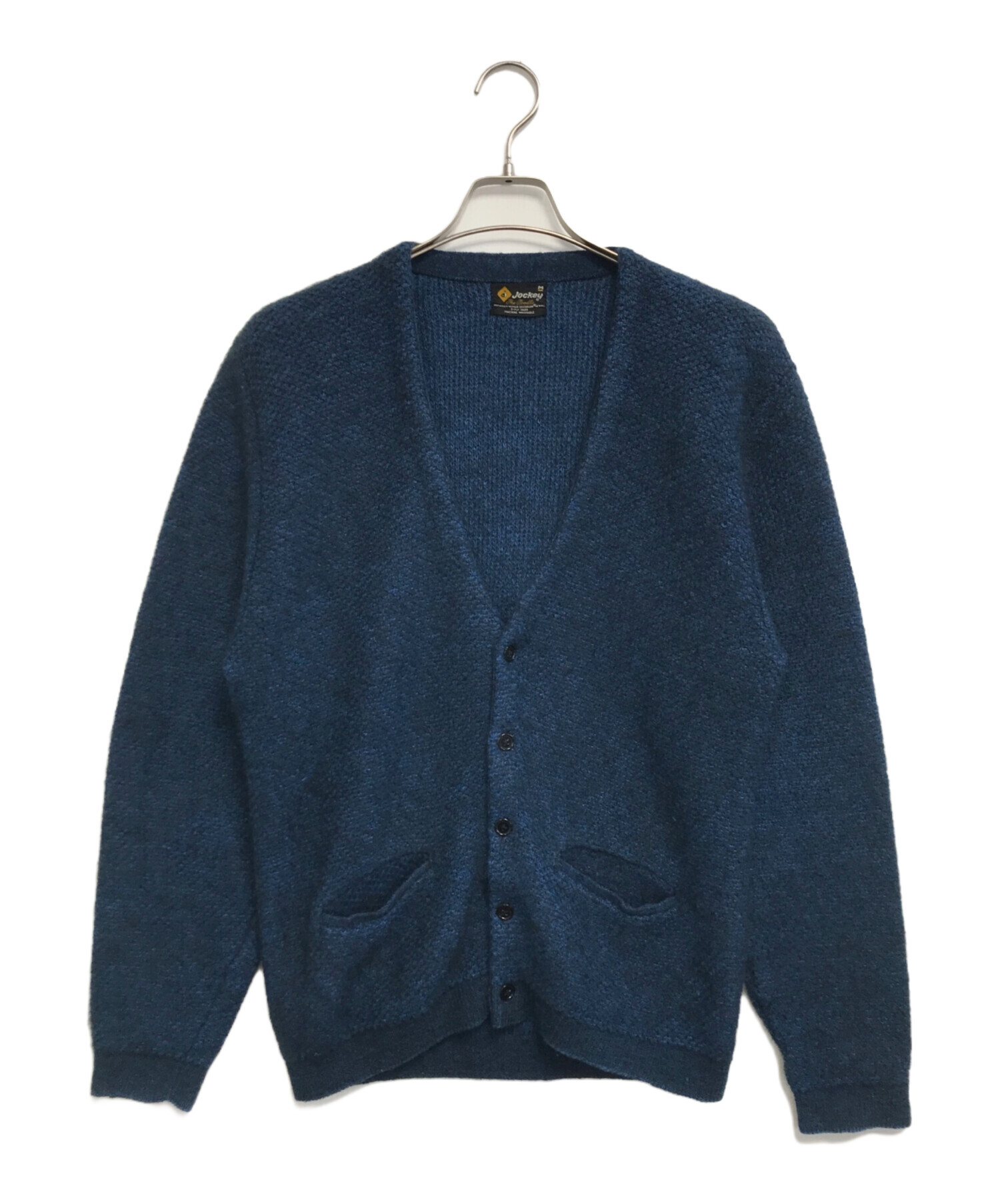 カーディガン 60's JOCKEY cardigan 古着 60s JOCKEY チェック モヘアカーディガン | Flamingo Online 古着