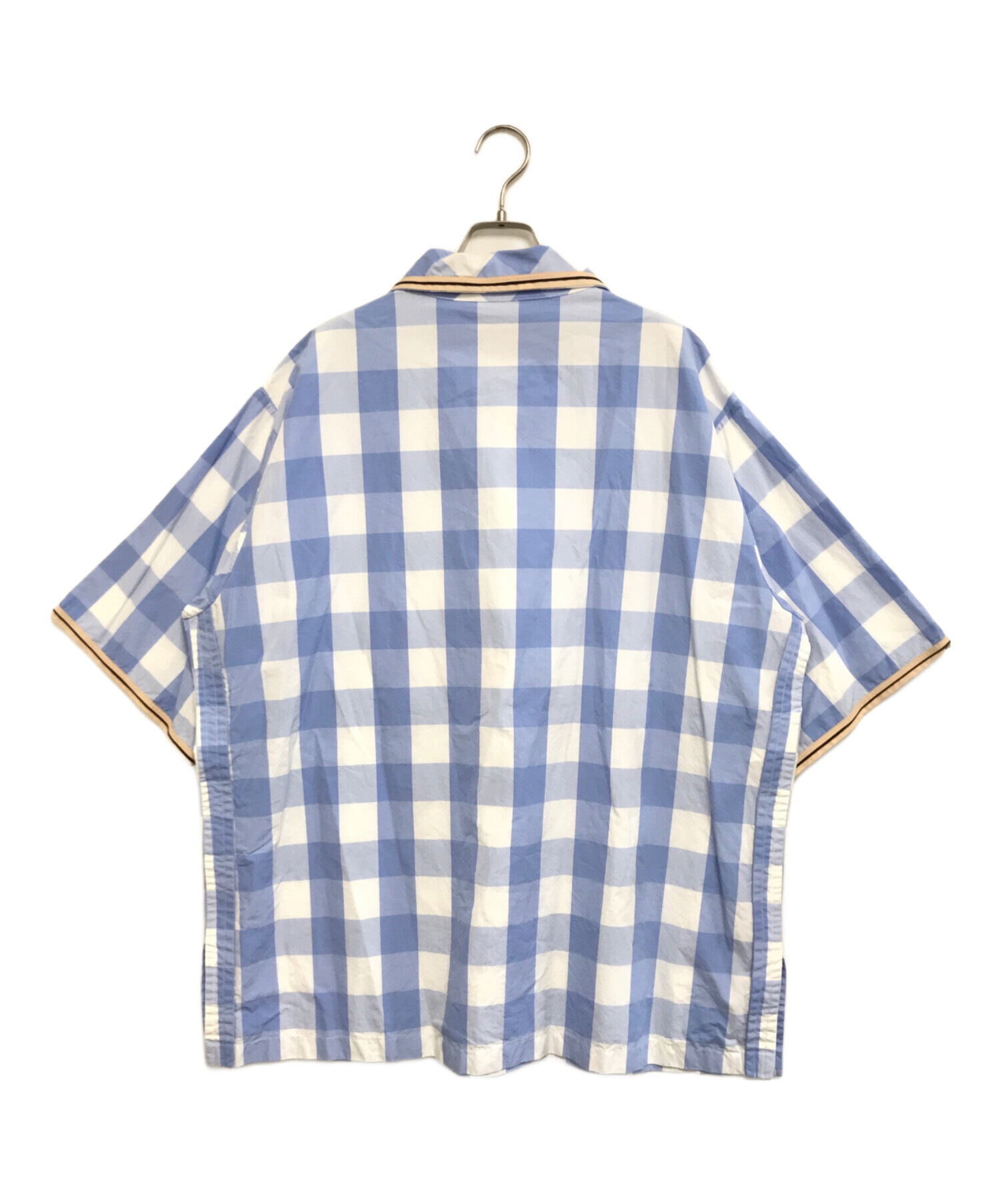 中古・古着通販】MARNI (マルニ) プルオーバーギンガムチェックシャツ