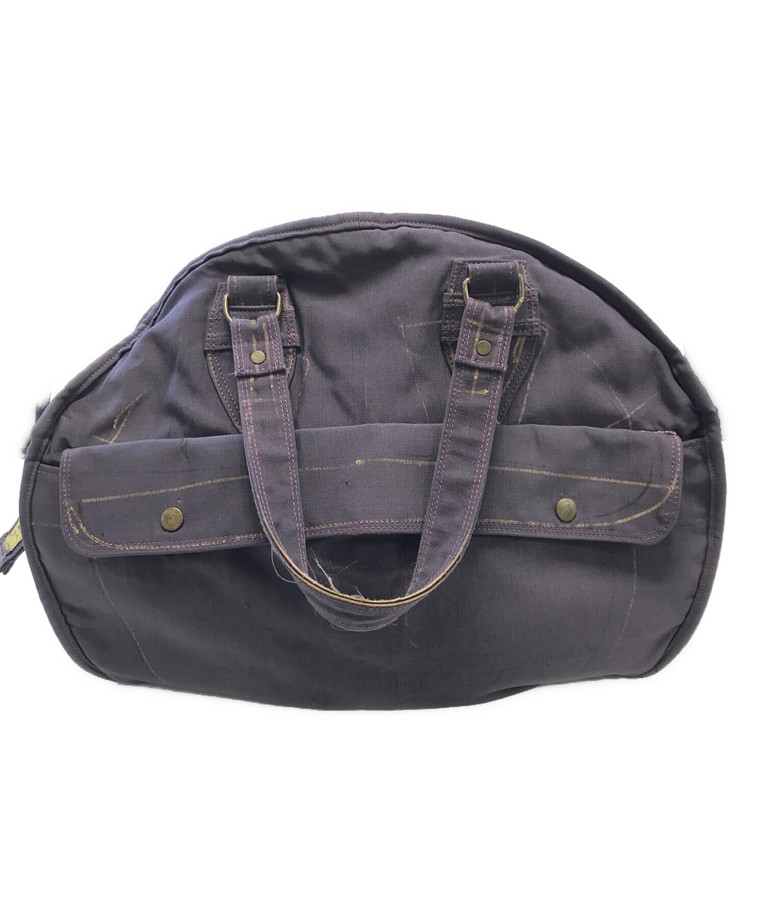 中古・古着通販】NEMETH (ネメス) ラウンドバッグ パープル｜ブランド