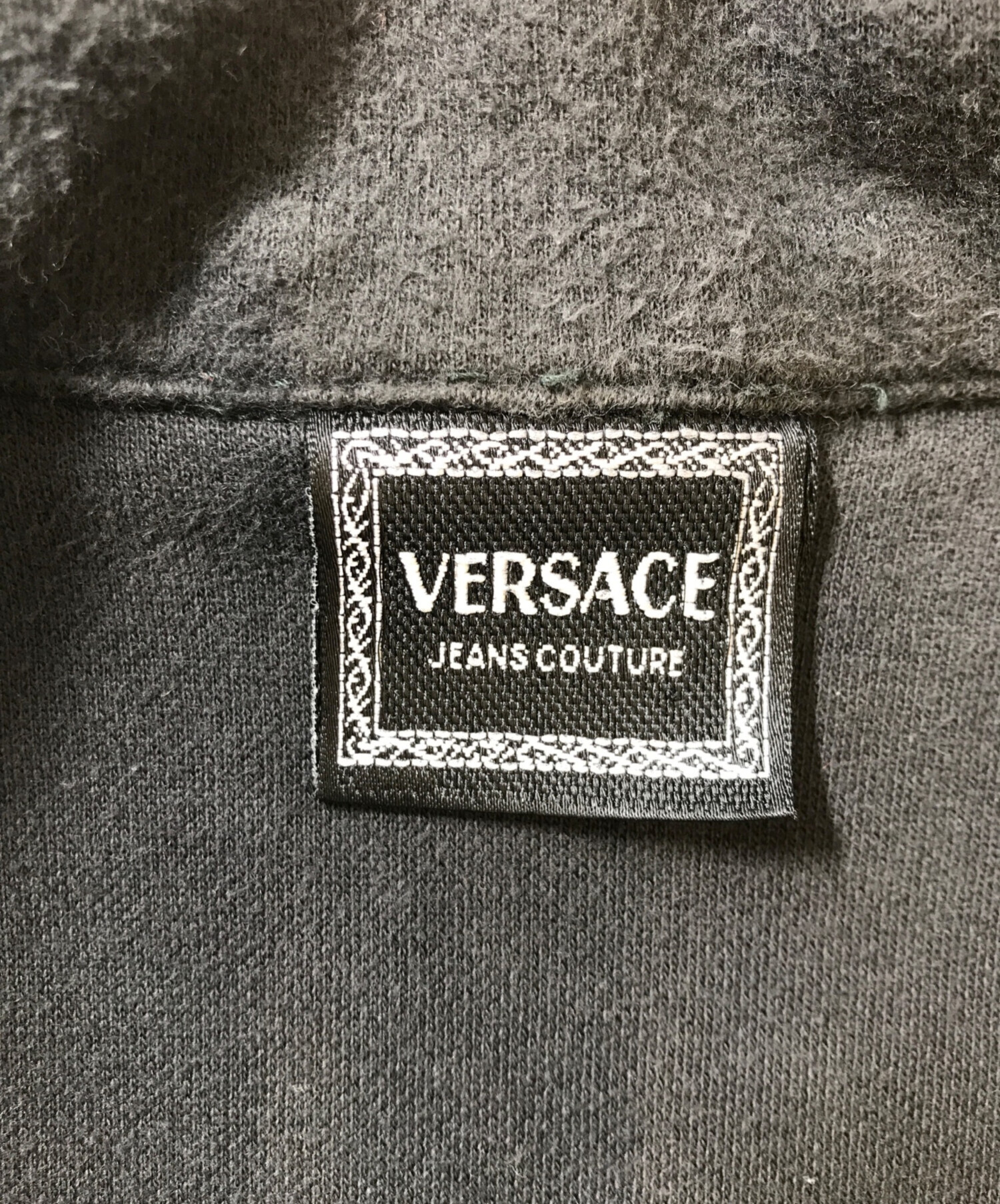 中古・古着通販】VERSACE (ヴェルサーチェ) ハーフジップスウェット 