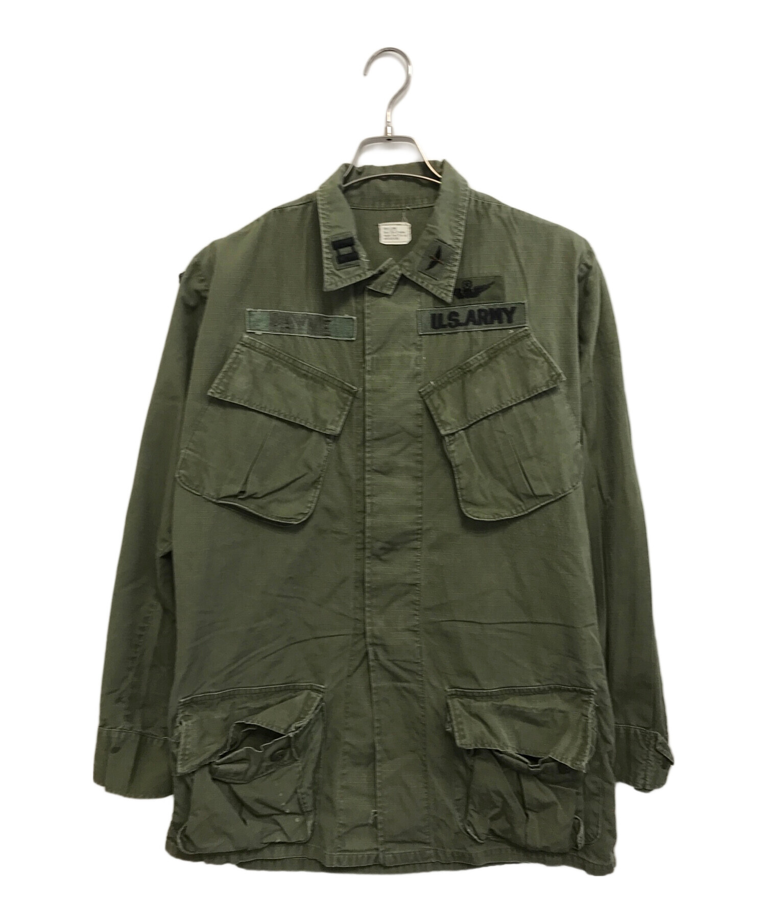 ヴィンテージ USA アーミー BDU ジャングルファティーグジャケット 中古・古着通販】VINTAGE MILITARY (ヴィンテージ ミリタリー) US ARMY