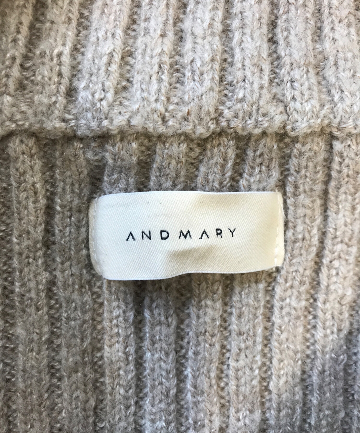 中古・古着通販】ANDMARY (アンドマリー) Corrie lace knit set up