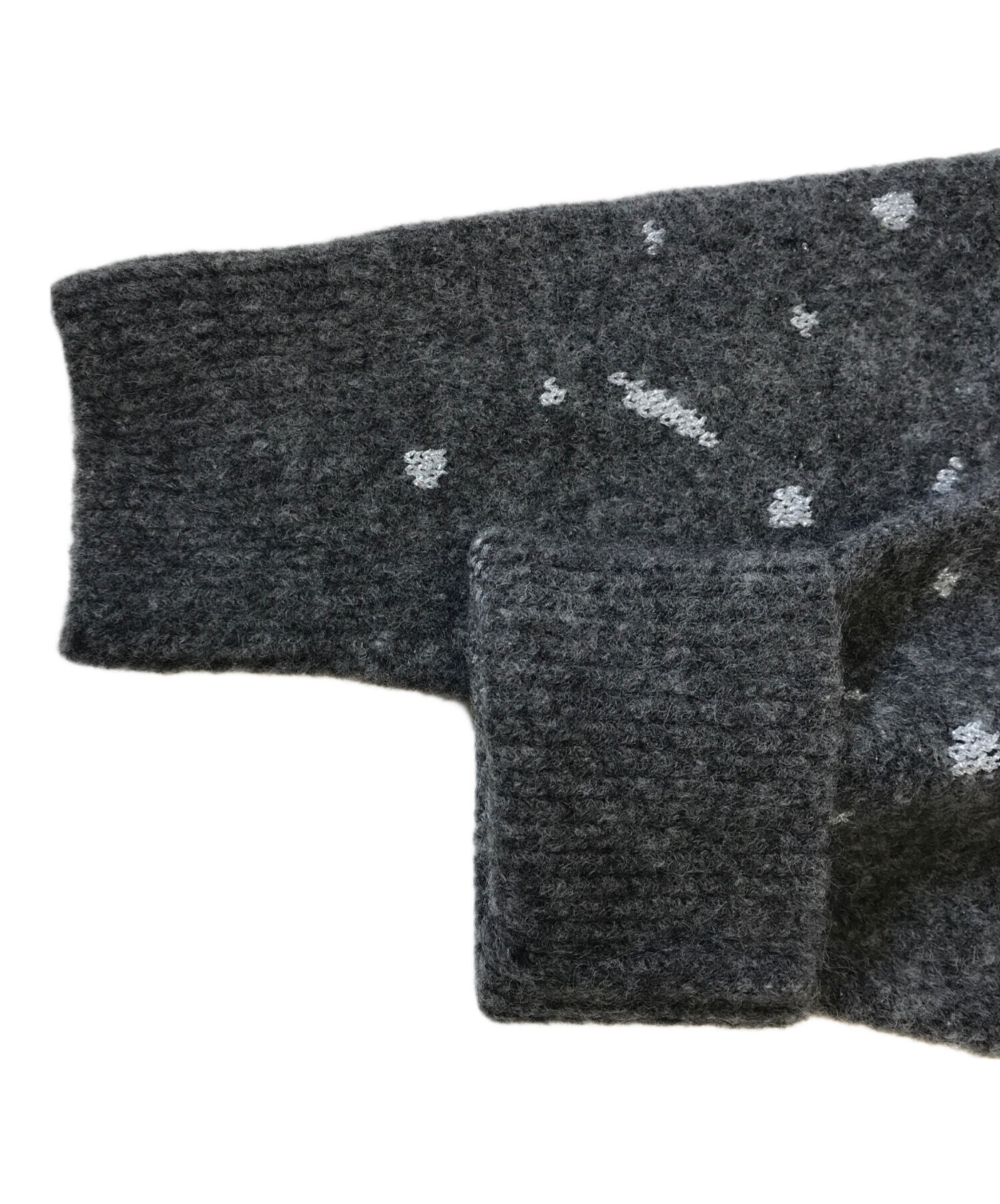 bibiy star knit 星柄 中古・古着通販】Bibiy. (ビビィ) STAR KNIT グレー サイズ:Free 未