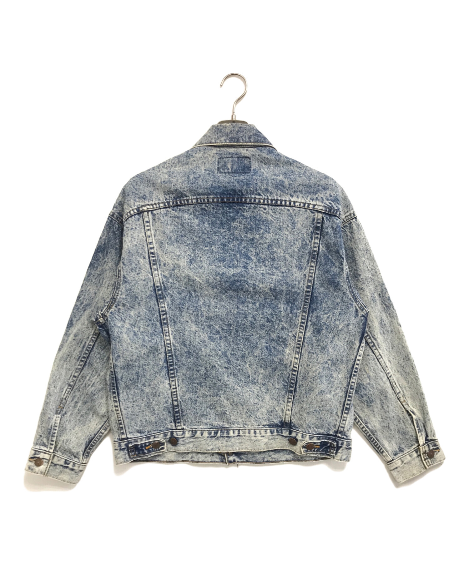 Levi's ケミカルウォッシュ デニムジャケット MADE IN USA 中古・古着通販】LEVI'S (リーバイス) ケミカルウォッシュ デニム