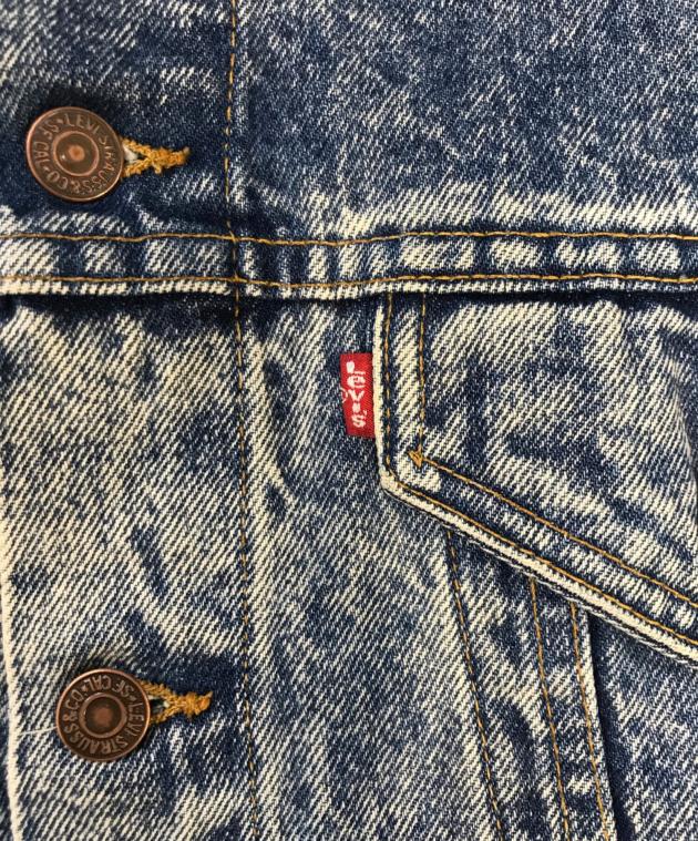 Levi's カナダ製 SPORTJEANS ケミカルウォッシュデニムジャケット 中古・古着通販】LEVI'S (リーバイス) ケミカルウォッシュ デニム