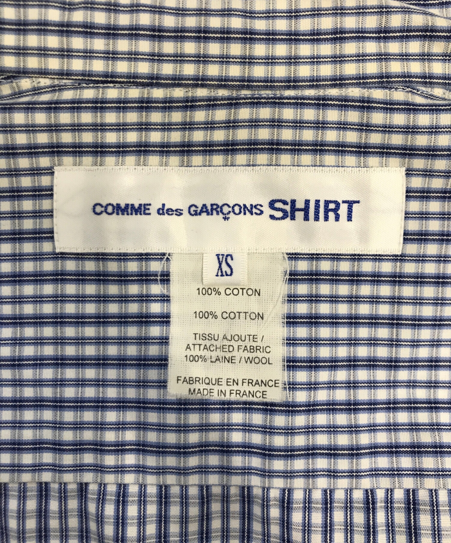 中古・古着通販】COMME des GARCONS SHIRT (コムデギャルソンシャツ