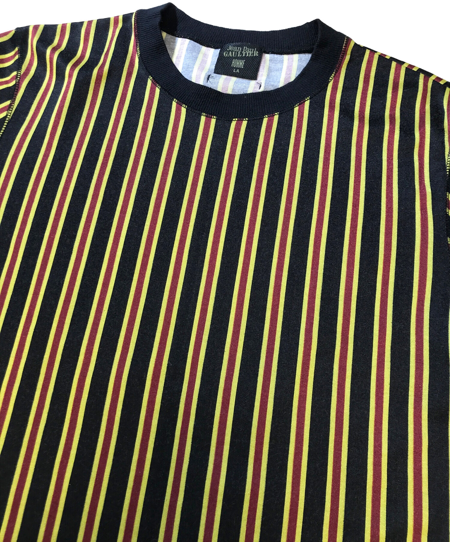 Jean Paul GAULTTER HOMME メッシュ チェック Tシャツ 中古・古着通販】Jean Paul GAULTIER HOMME (ジャンポールゴルチェオム
