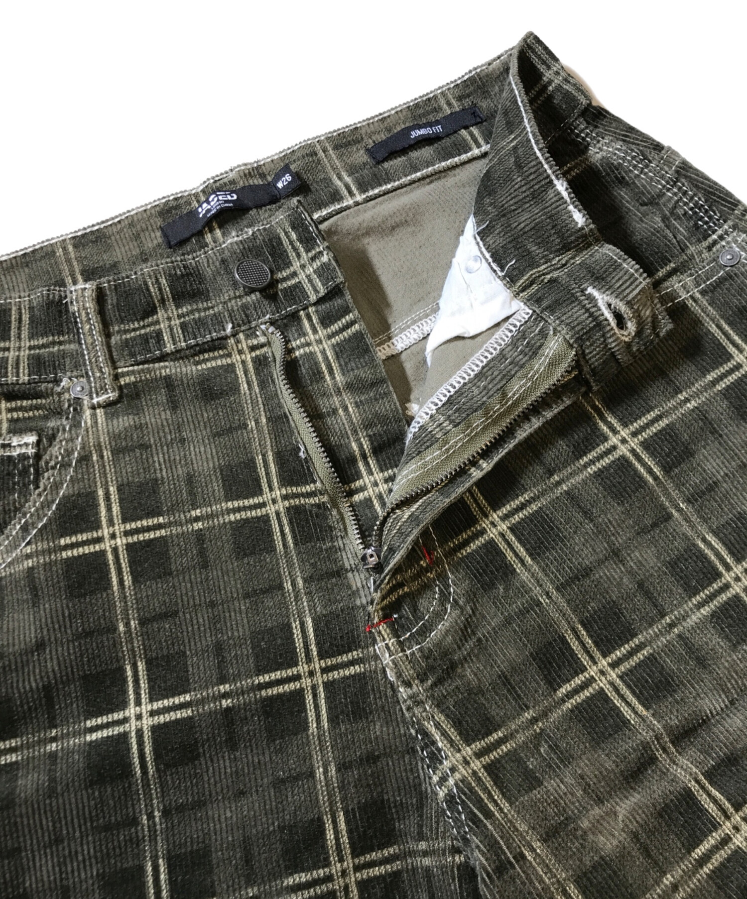 中古・古着通販】Jaded London (ジェイデッドロンドン) チェックハーフ