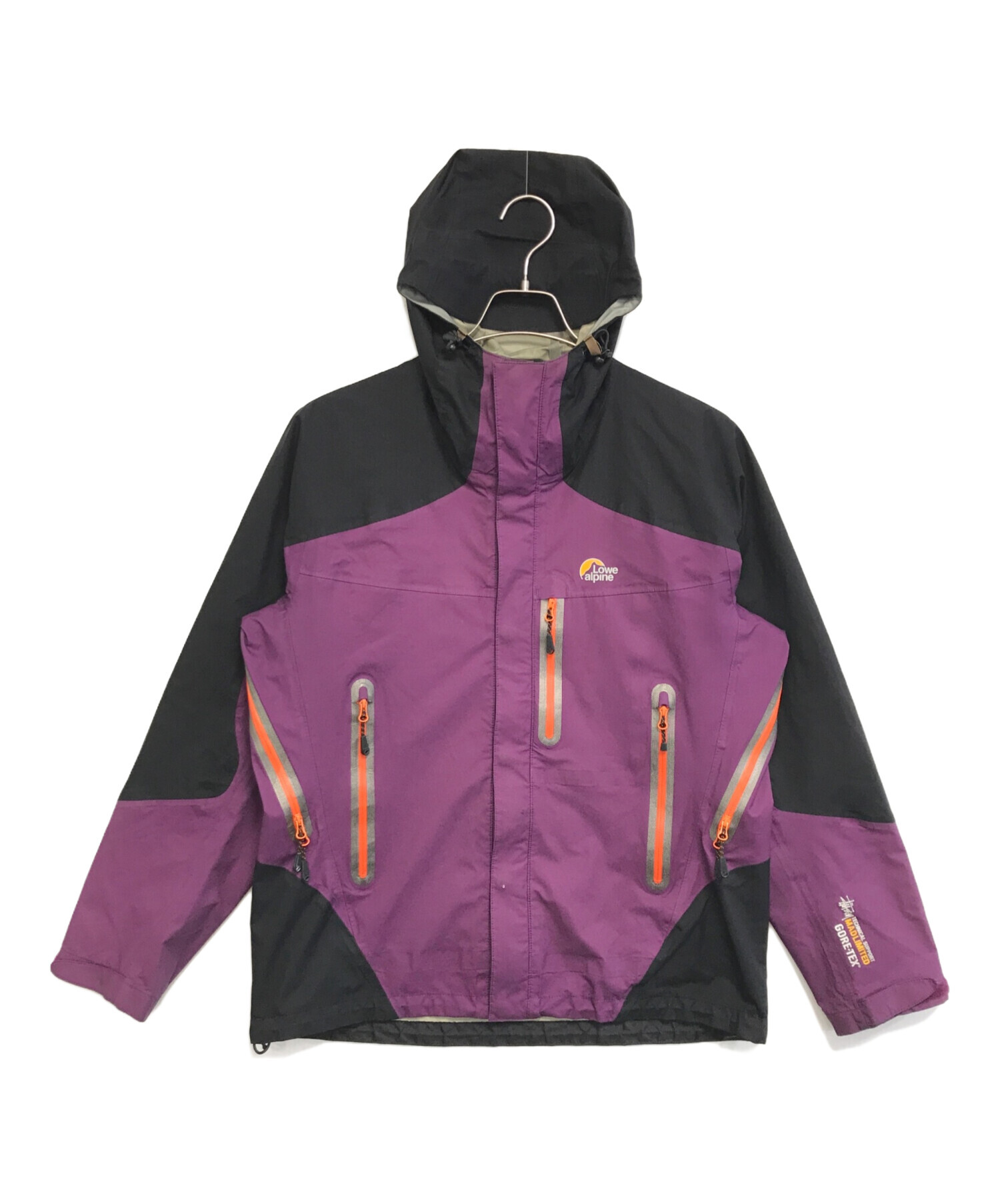 【値下げしました】Stüssy パープル マウンテンパーカー L 中古・古着通販】Lowe Alpine (ロウアルパイン) stussy (ステューシー
