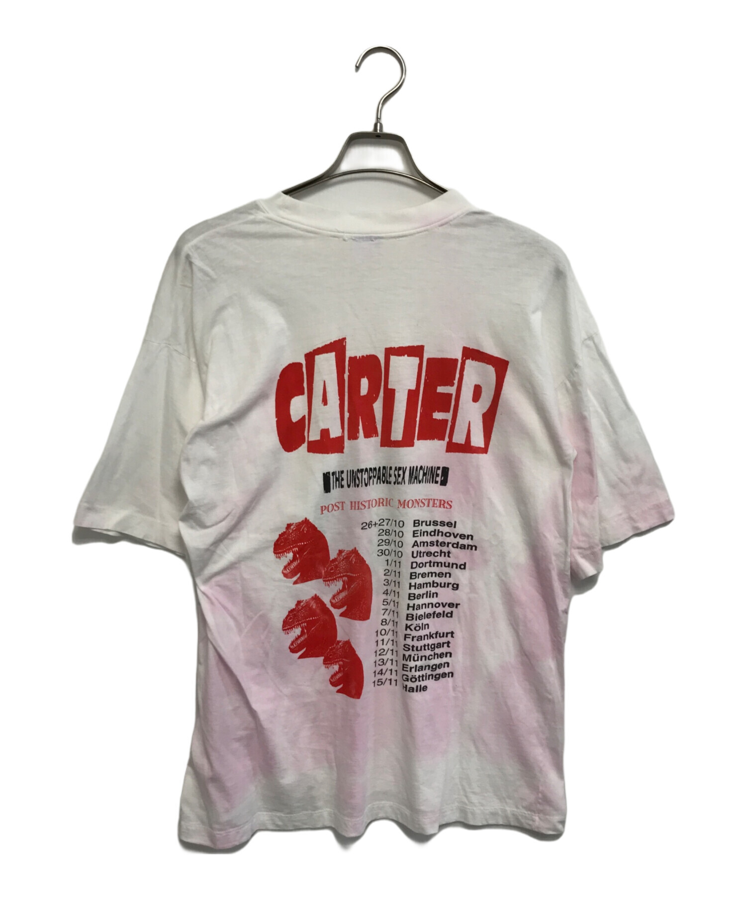 と*ん様 60s Carter's 内タグ無しの為格安オークション 中古・古着通販】USED (ユーズド) CARTER (カーター) バンドTシャツ