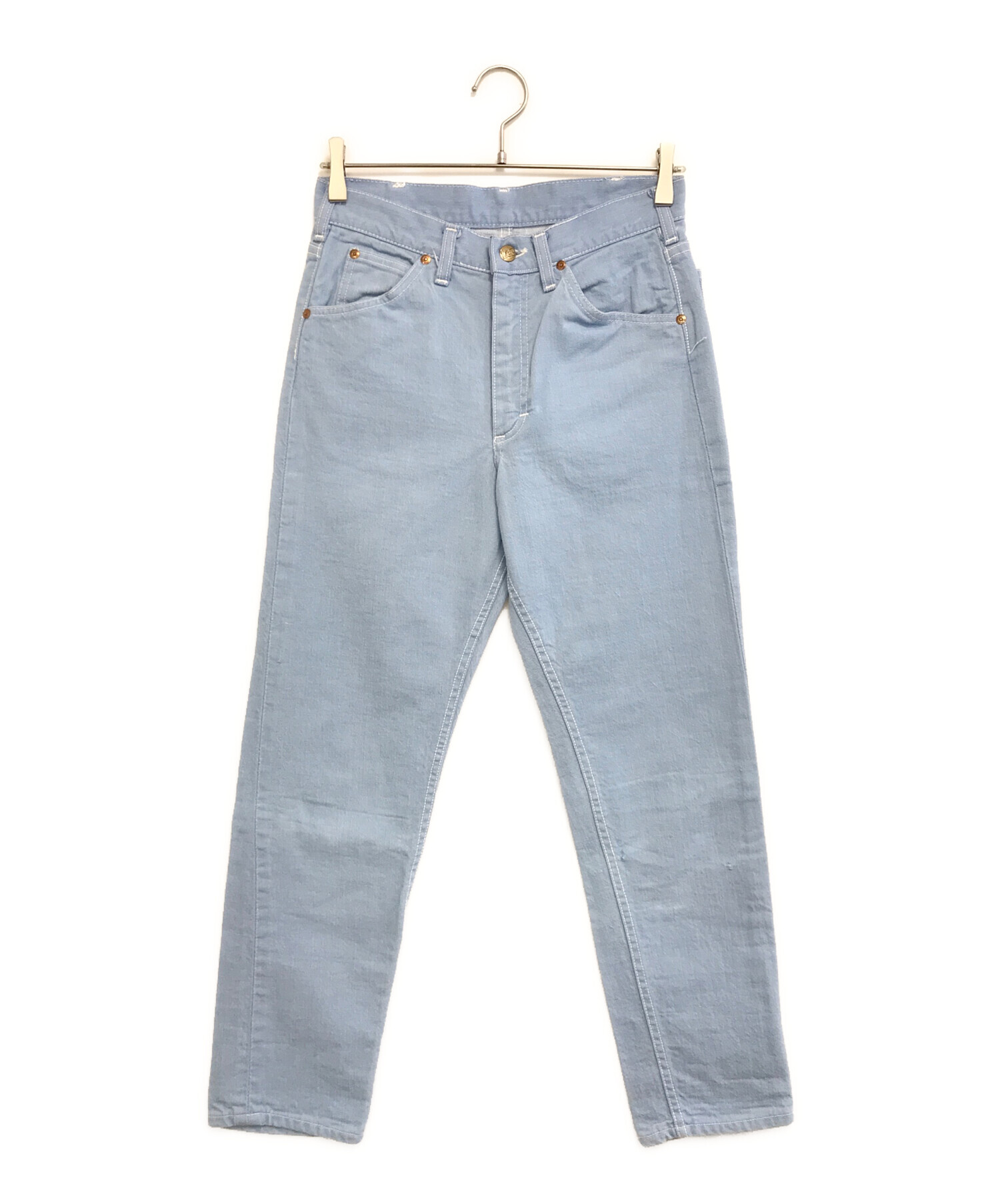 中古・古着通販】LEE (リー) デニムパンツ スカイブルー サイズ:表記