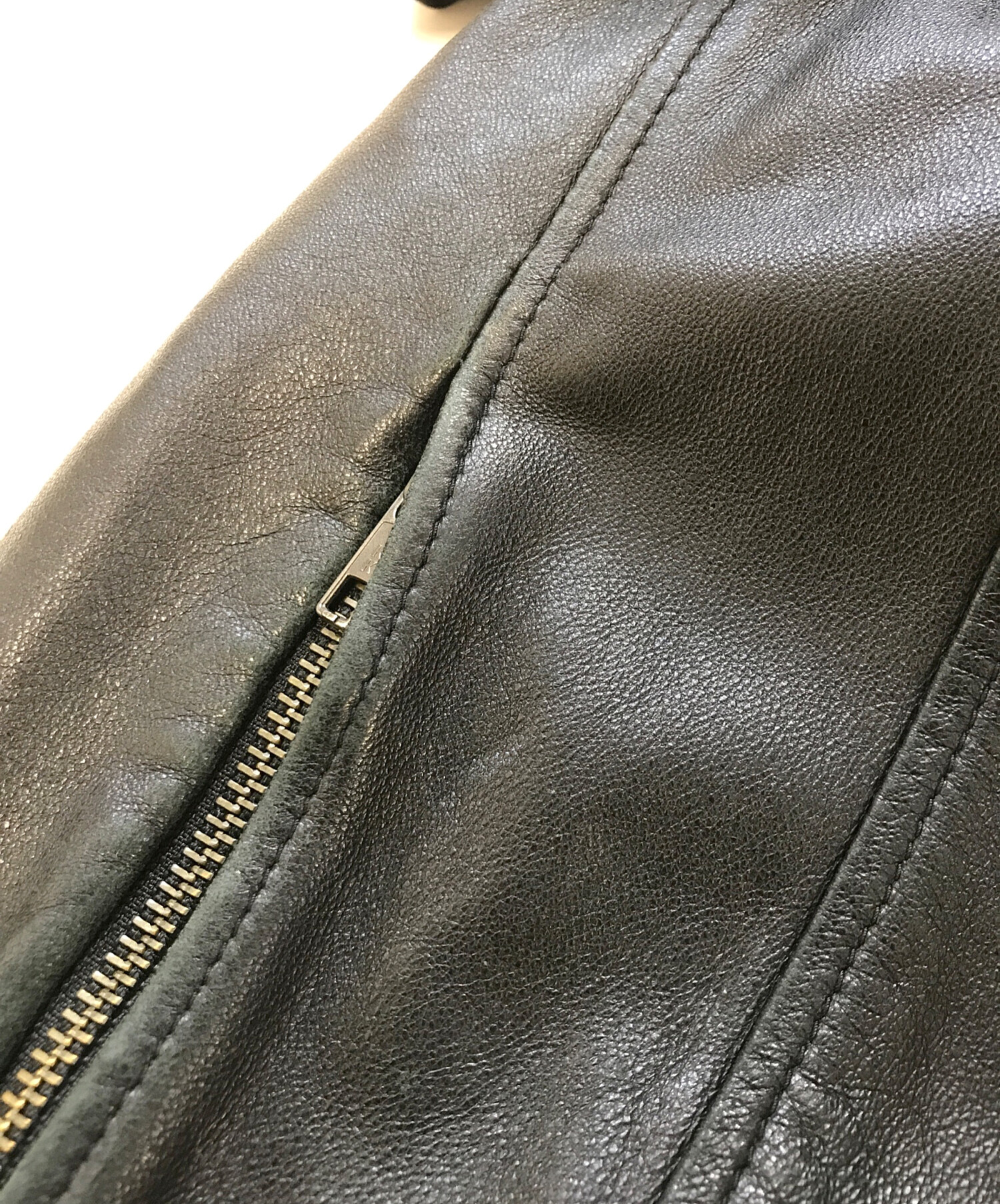 中古・古着通販】HELMUT LANG (ヘルムートラング) レザージャケット