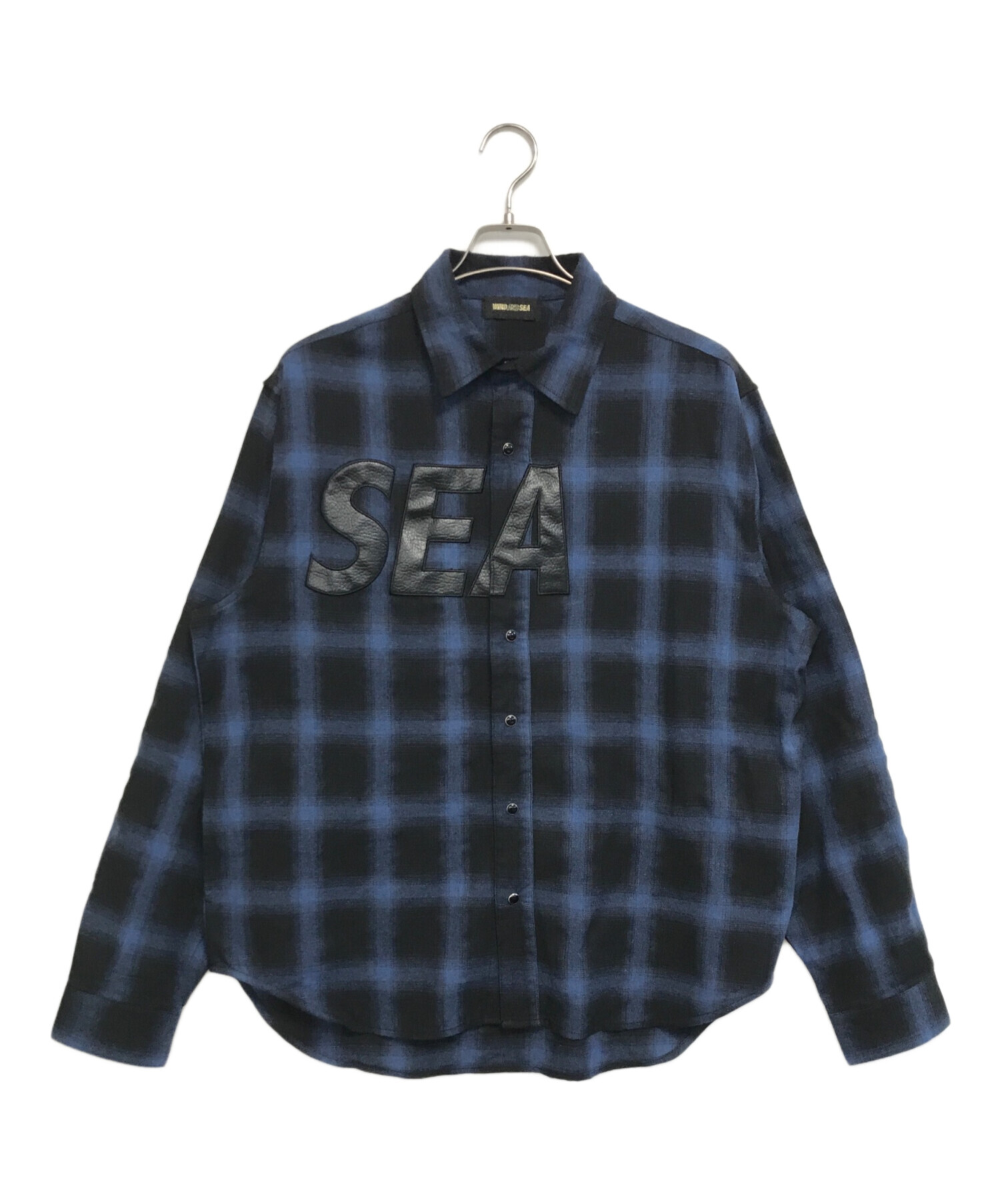 中古・古着通販】WIND AND SEA (ウィンダンシー) Ombre Plaid Nel 