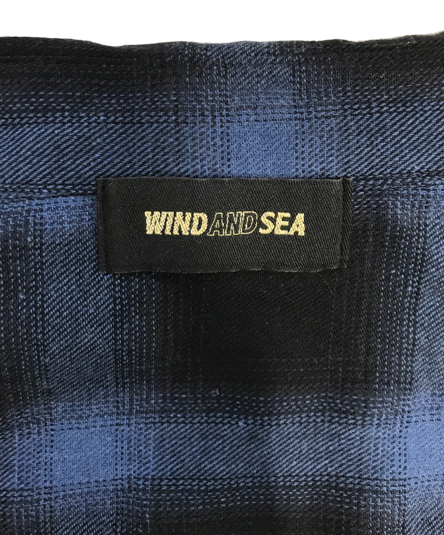 値下げ！WIND AND SEA Ombre Plaid Nel Shirt！ 中古・古着通販】WIND AND SEA (ウィンダンシー) Ombre Plaid Nel