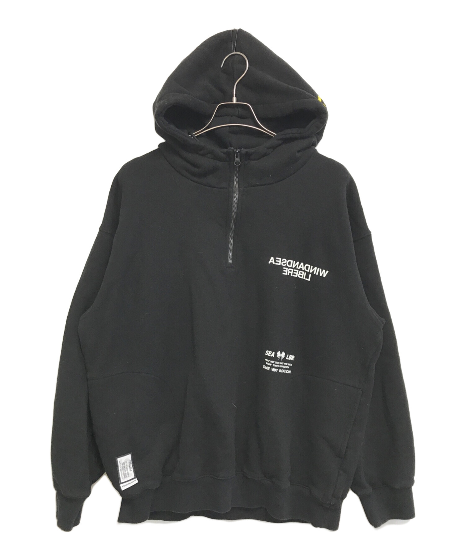 (美品)wind and sea libere パーカー WIND AND SEA × LIBERE （ウィンダンシー×リベーレ）フーディ 【公式通販】