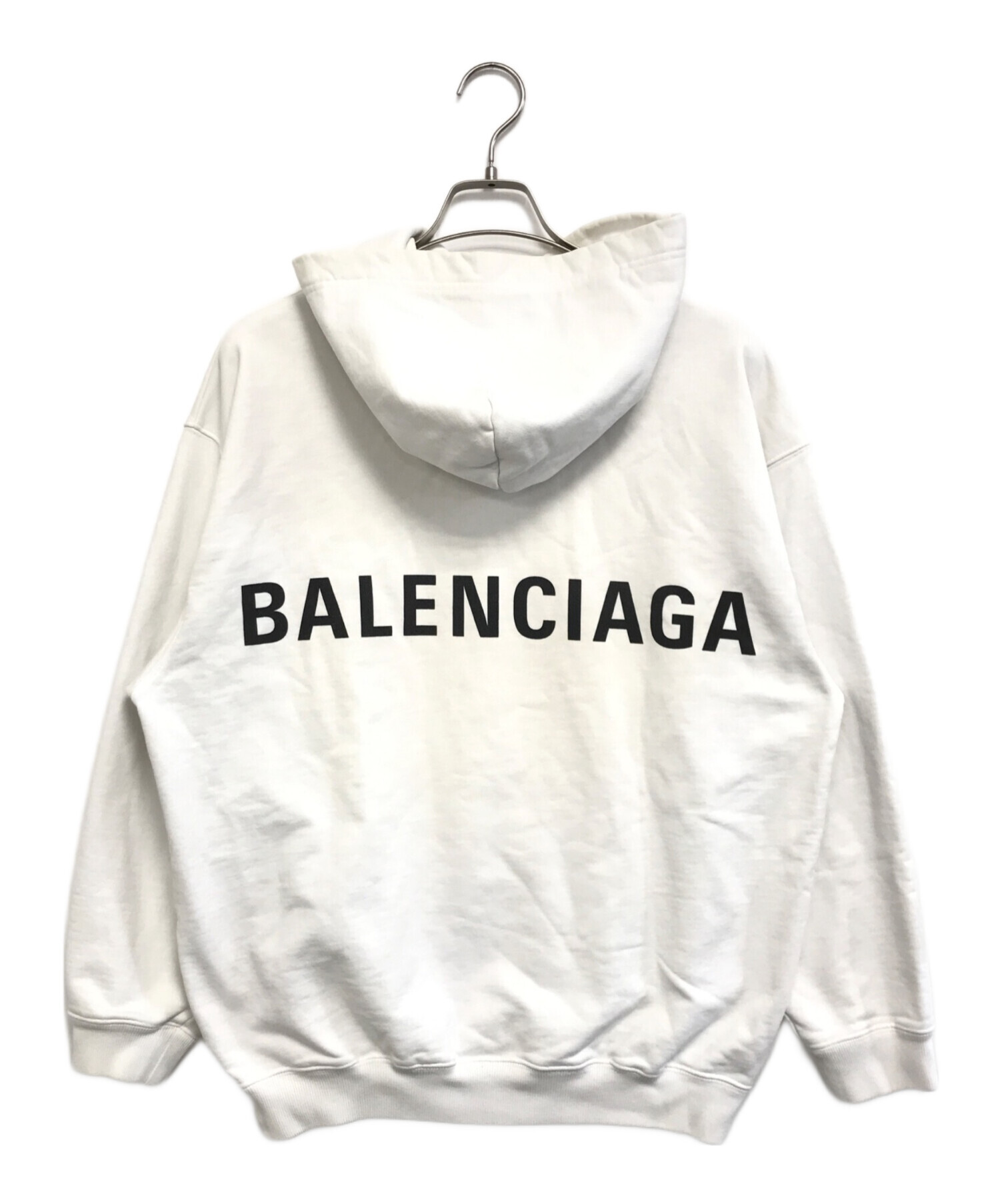 中古・古着通販】BALENCIAGA (バレンシアガ) バックプリントロゴ 中古・古着通販】BALENCIAGA (バレンシアガ) バックプリントロゴ