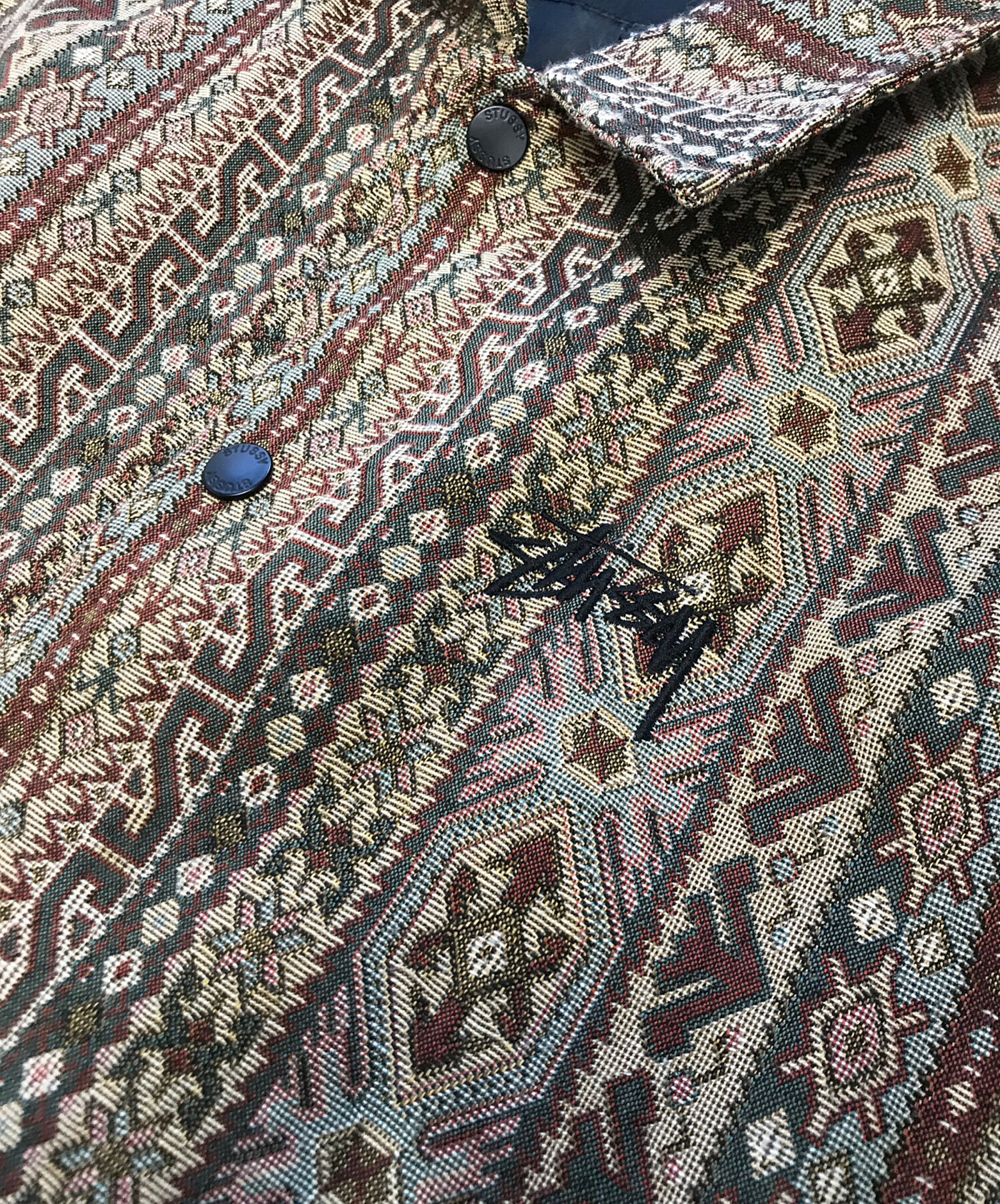 中古・古着通販】stussy (ステューシー) Tapestry classic Coach