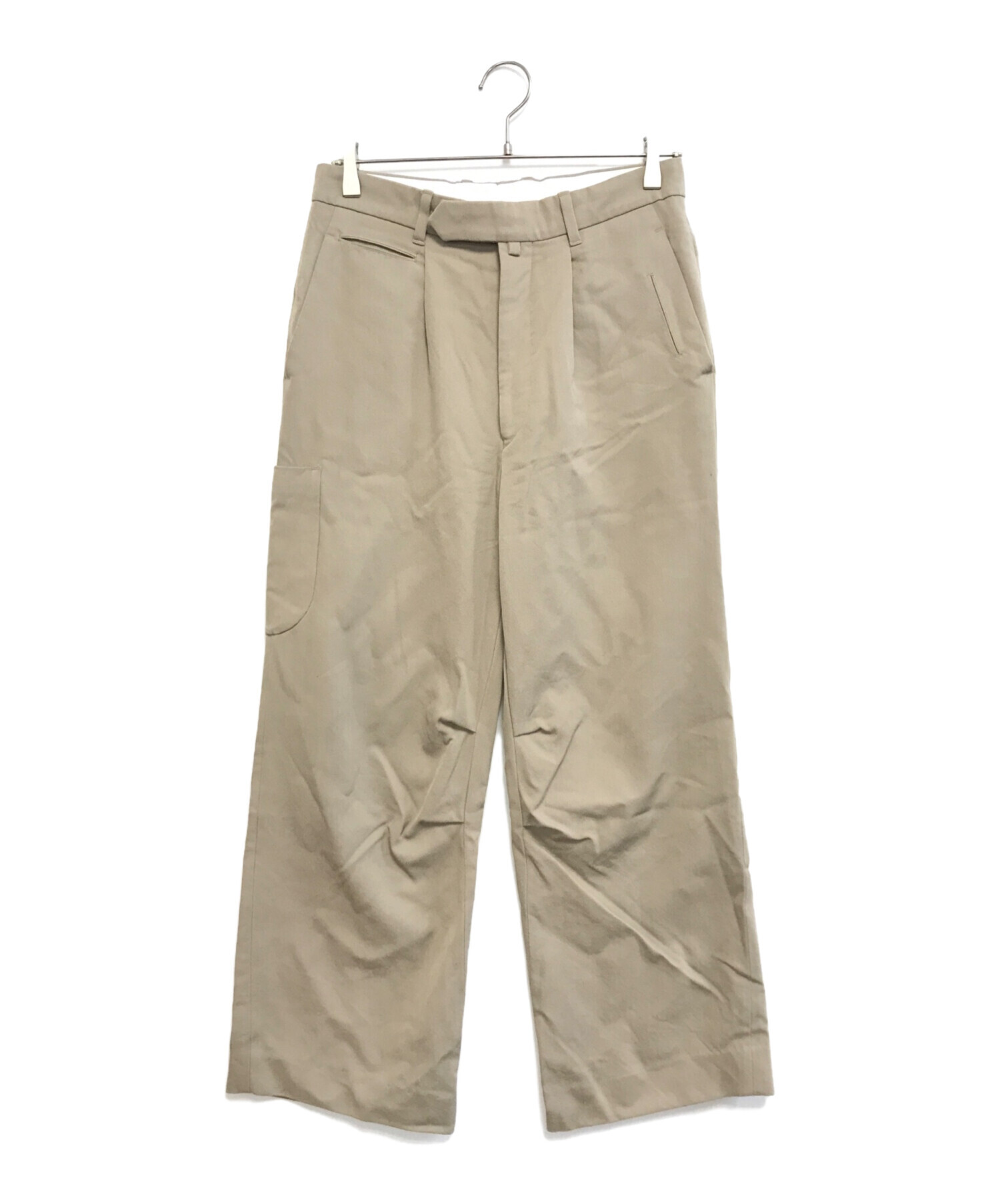 中古・古着通販】TOZAOU (トザオウ) Coin Ticket Pants ベージュ 