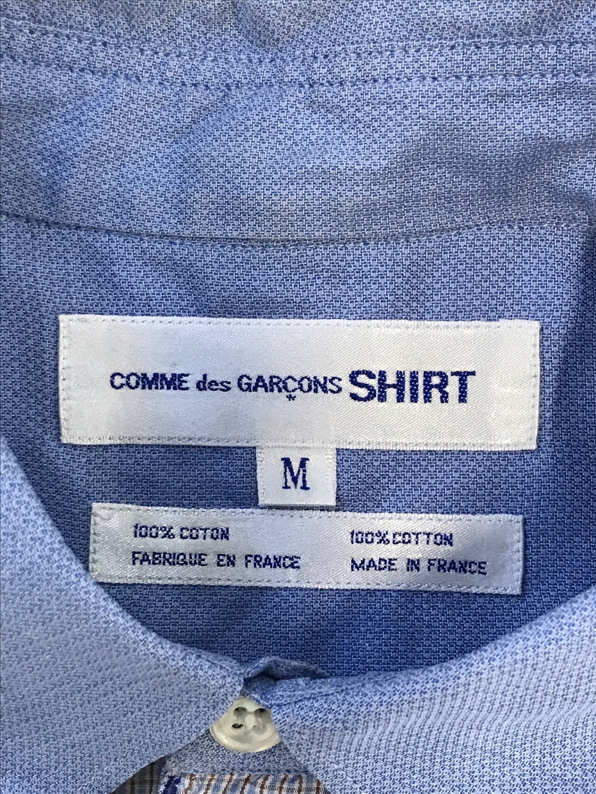 COMME des GARCONS SHIRT ブラウス M 紺 【古着】【中古】【送料無料】 中古・古着通販】COMME des GARCONS SHIRT (コムデギャルソンシャツ